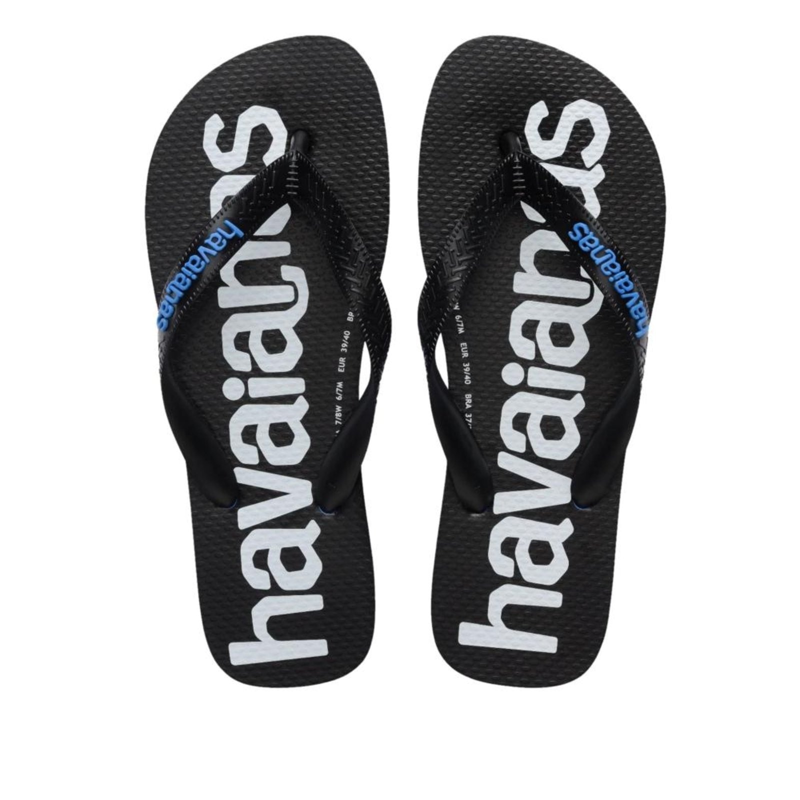 Imagem principal Chinelo Masculino Havaianas Logomania2 Fc Azul/Preto Incolor Havaianas incolor azul
