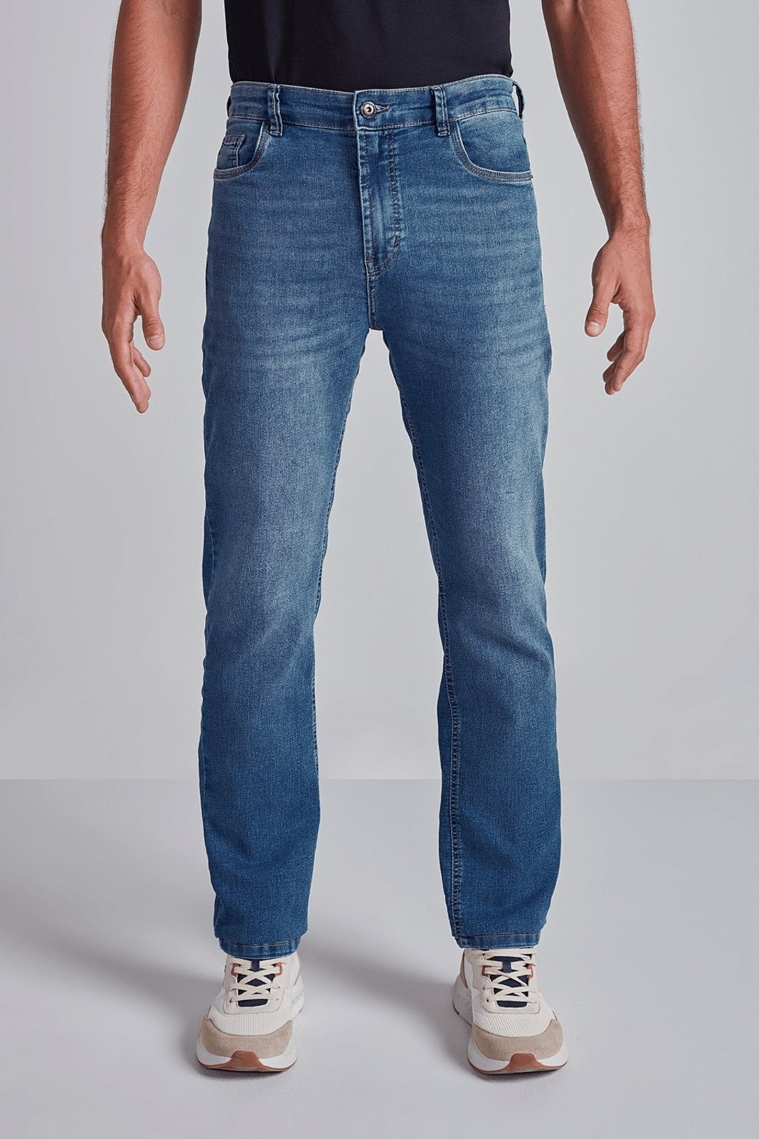 Imagem principal HIGHSTIL Calça Jeans Comfort - Lavagem Média HIGHSTIL azul
