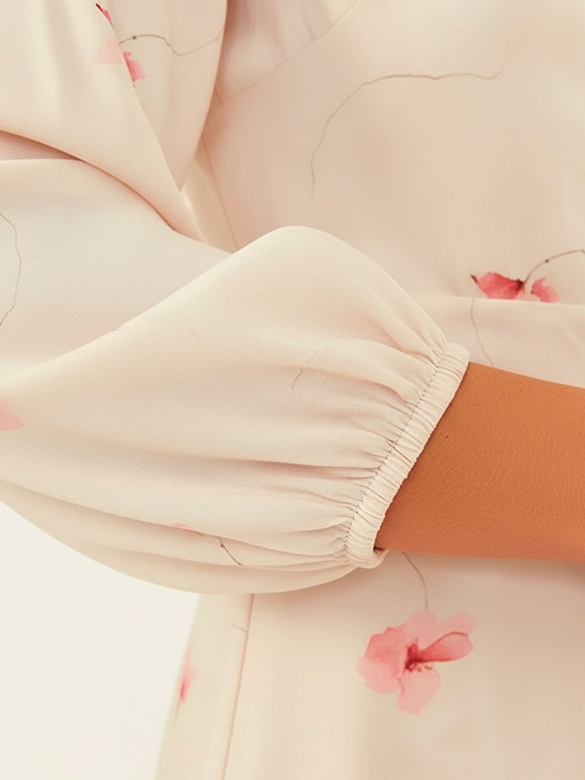 Imagem principal Vestido Midi em Viscose Estampada Floral Plus Size Baunilha Tata Principessa estampado