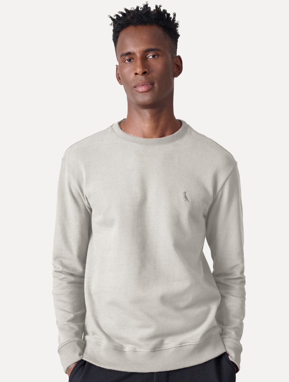 Imagem principal Moletom Reserva Masculino Crewneck Suéter Londres Mescla Reserva cinza