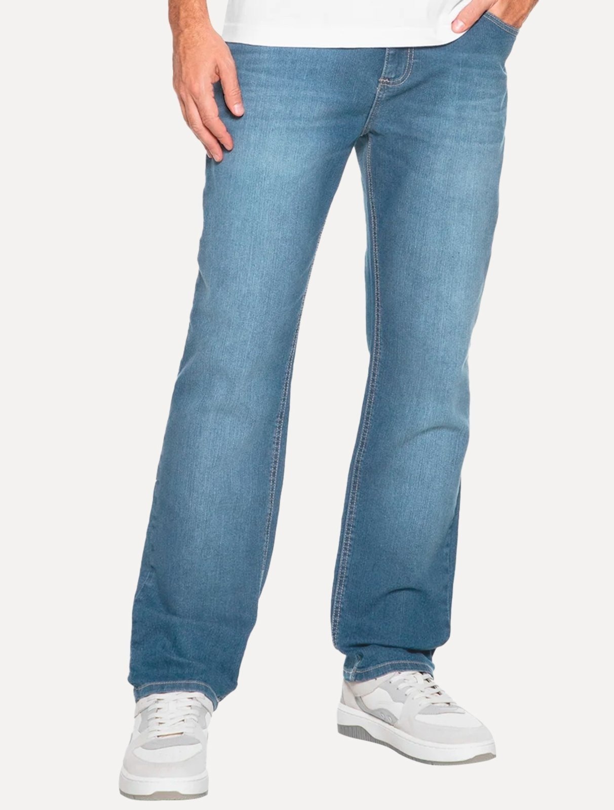 Imagem principal Calça Tommy Jeans Masculina Regular Straight Ryan Clara Tommy Jeans azul