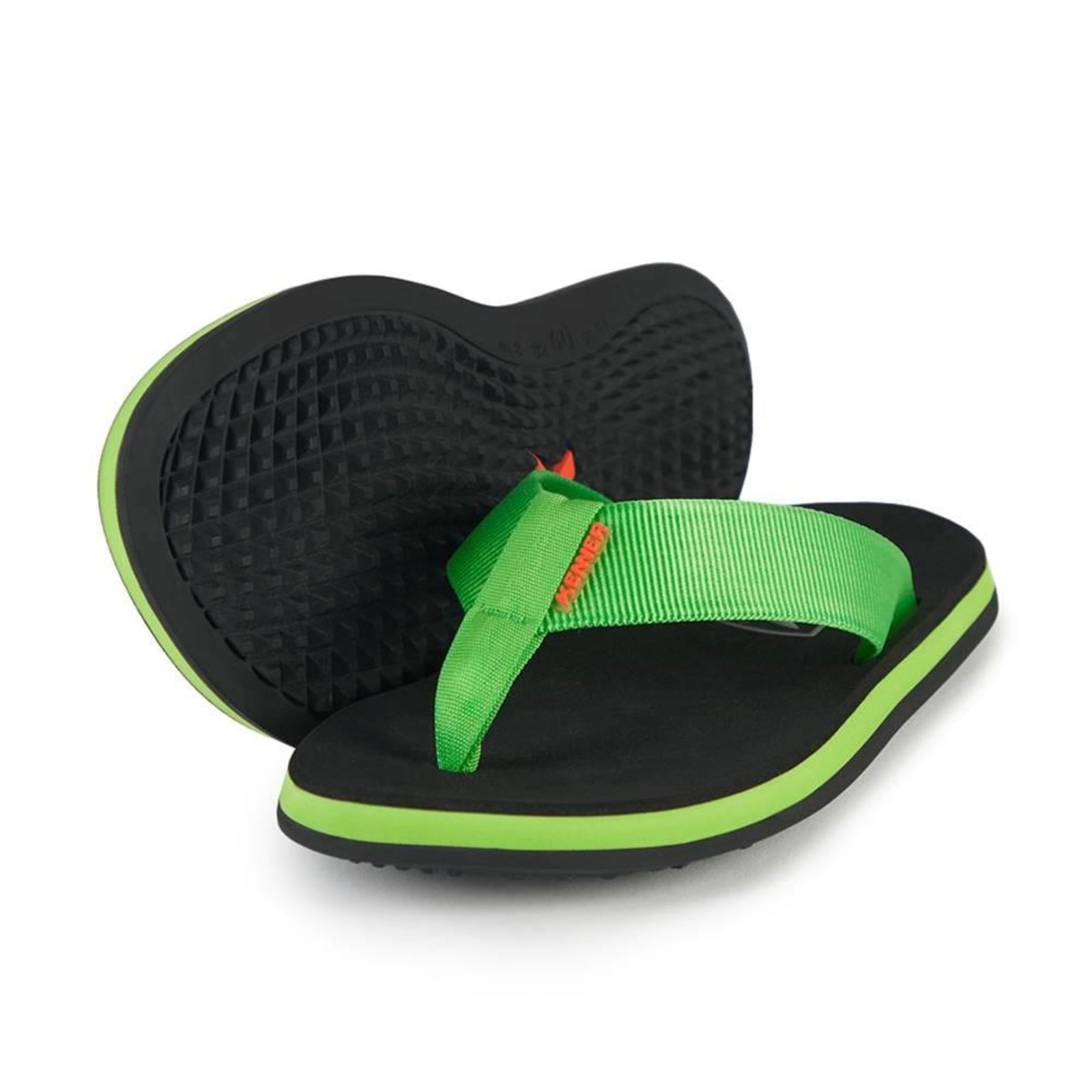 Imagem principal Chinelo Kenner Legend Pro Nylon Masculino Preto e 745 verde