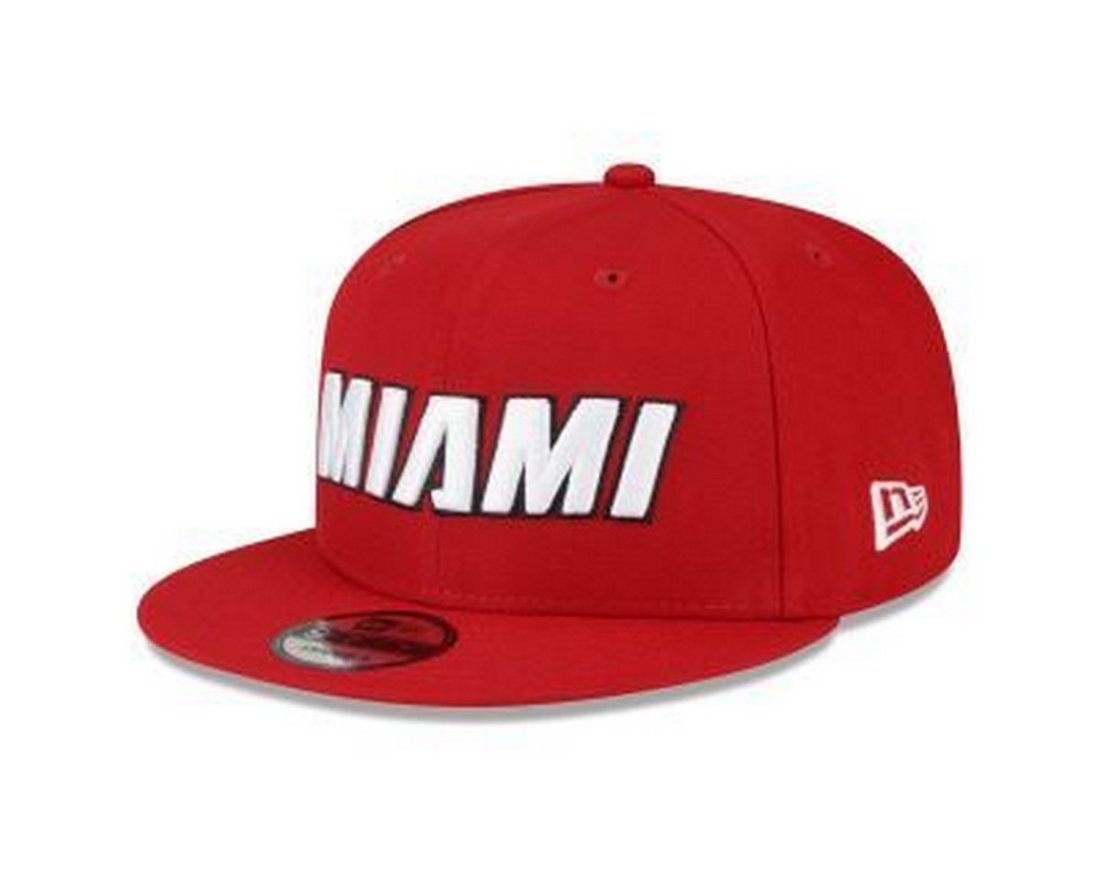 Imagem principal Boné New Era 9FIFTY Miami Heat NBA new era vermelho