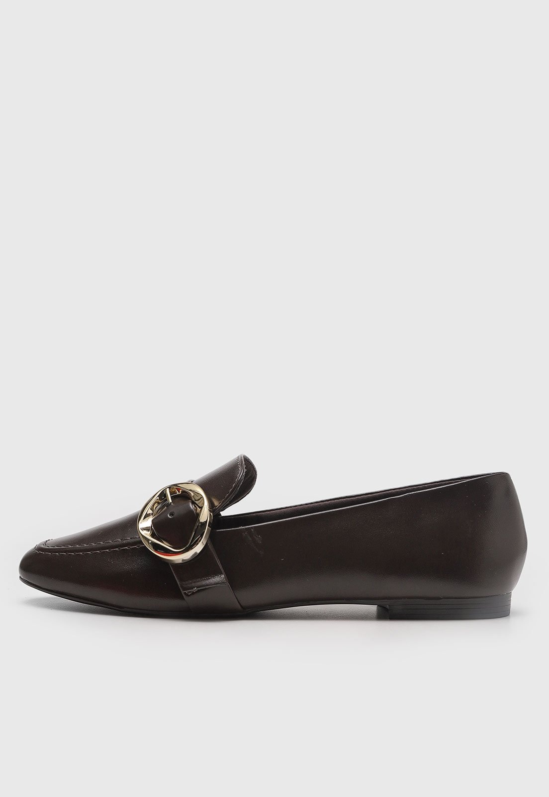 Imagem principal Mocassim Feminino Via Uno Detalhe Dourado VIA UNO preto