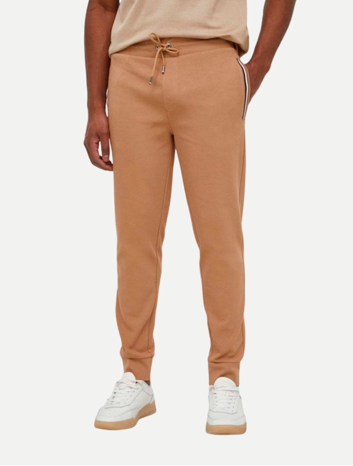 Imagem principal Calça Hugo Boss Regular Malha Lamont 66 Hugo Boss bege