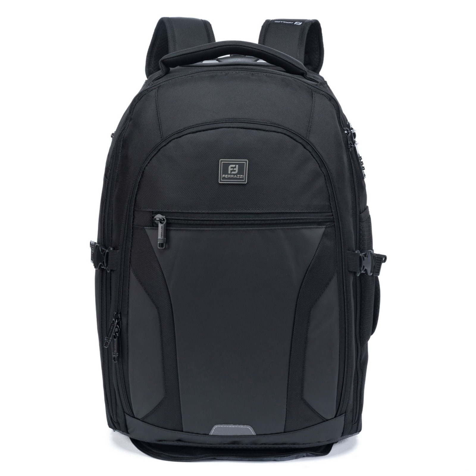 Imagem principal Mochila Ferrazzi Executiva Rodas Antifurto Reforçada Viagem Ferrazzi preto