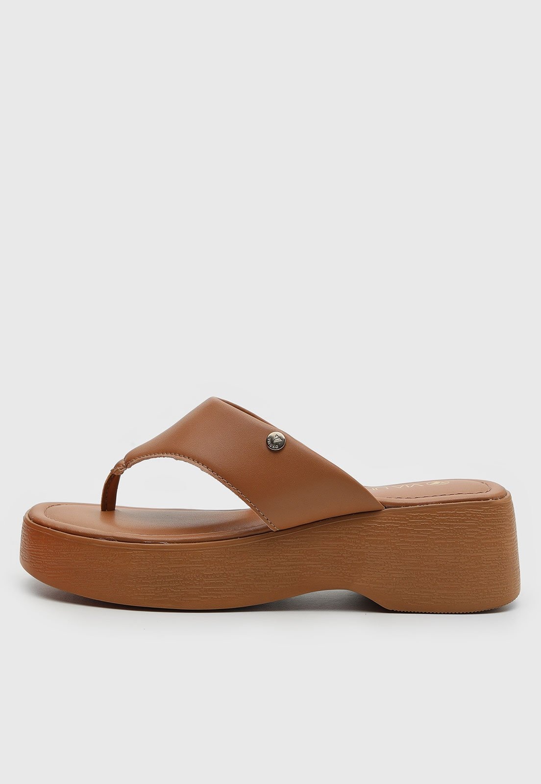 Imagem principal Tamanco Feminino VIA UNO Plataforma VIA UNO caramelo