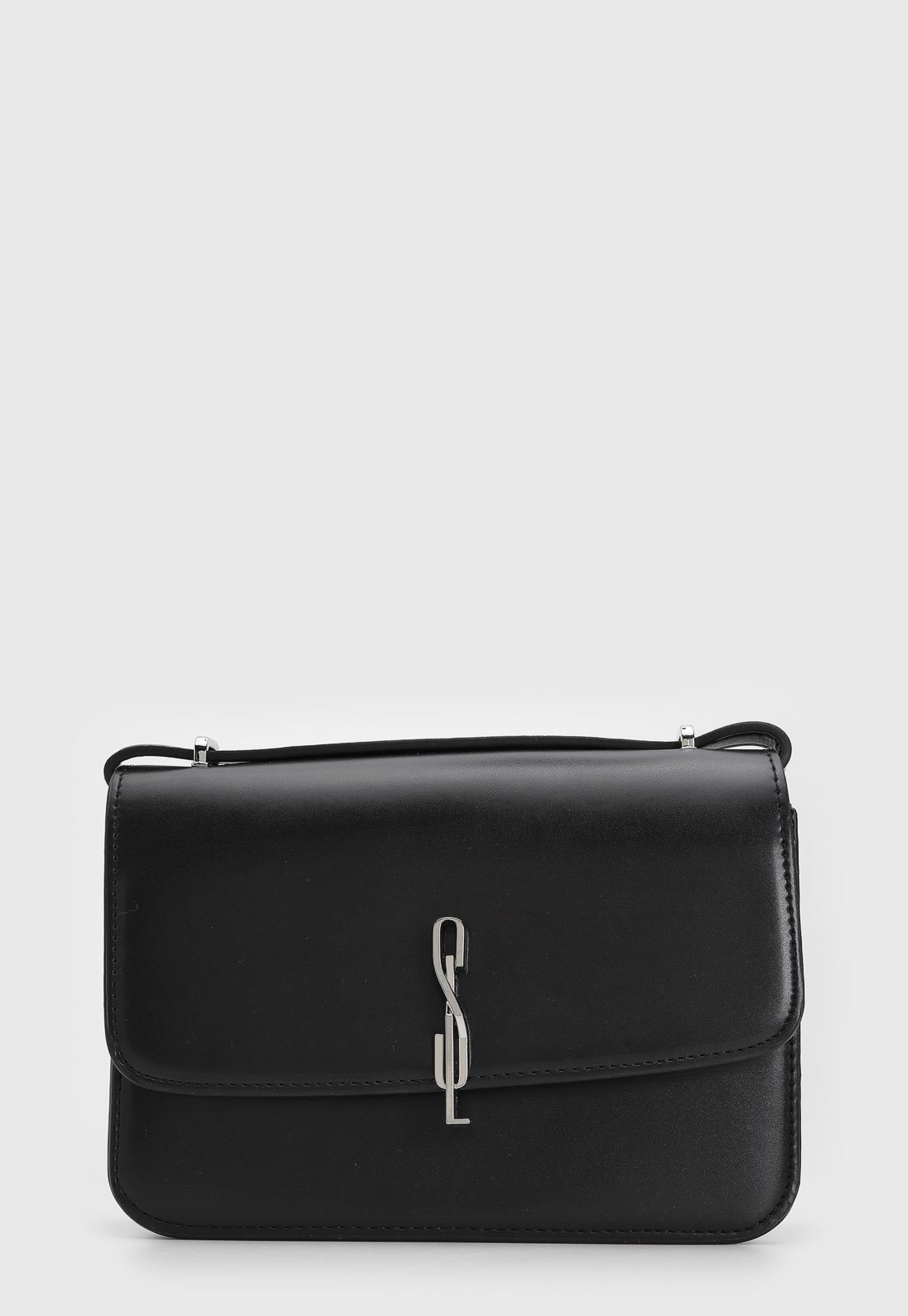 Imagem principal Bolsa Tiracolo Santa Lolla Logo Preta Santa Lolla preto