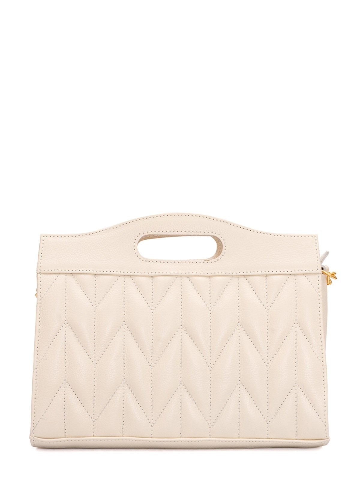 Imagem principal Bolsa de Couro Griffazzi Ombro Off White Griffazzi off-white white