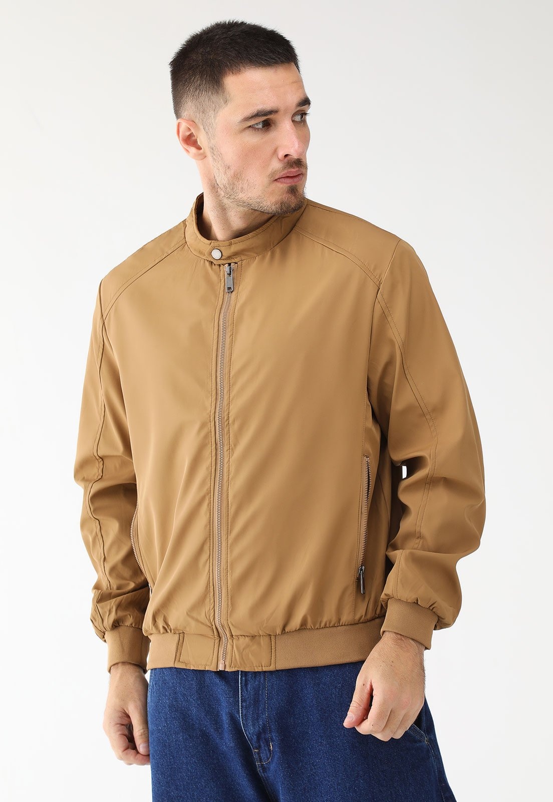 Imagem principal Jaqueta Corta Vento Broken Rules Lisa Broken Rules bege