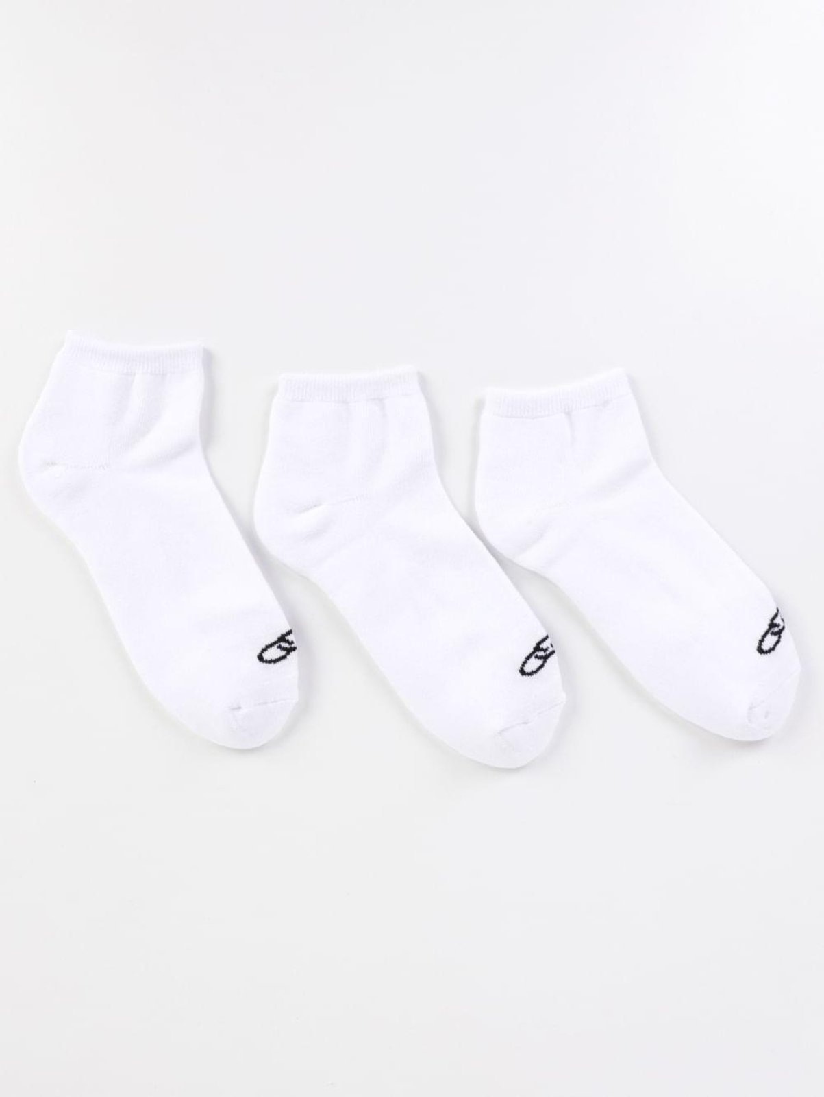 Imagem principal Kit com 03 Meias Cano Curto Lupo Masculina OLYMPIKUS branco