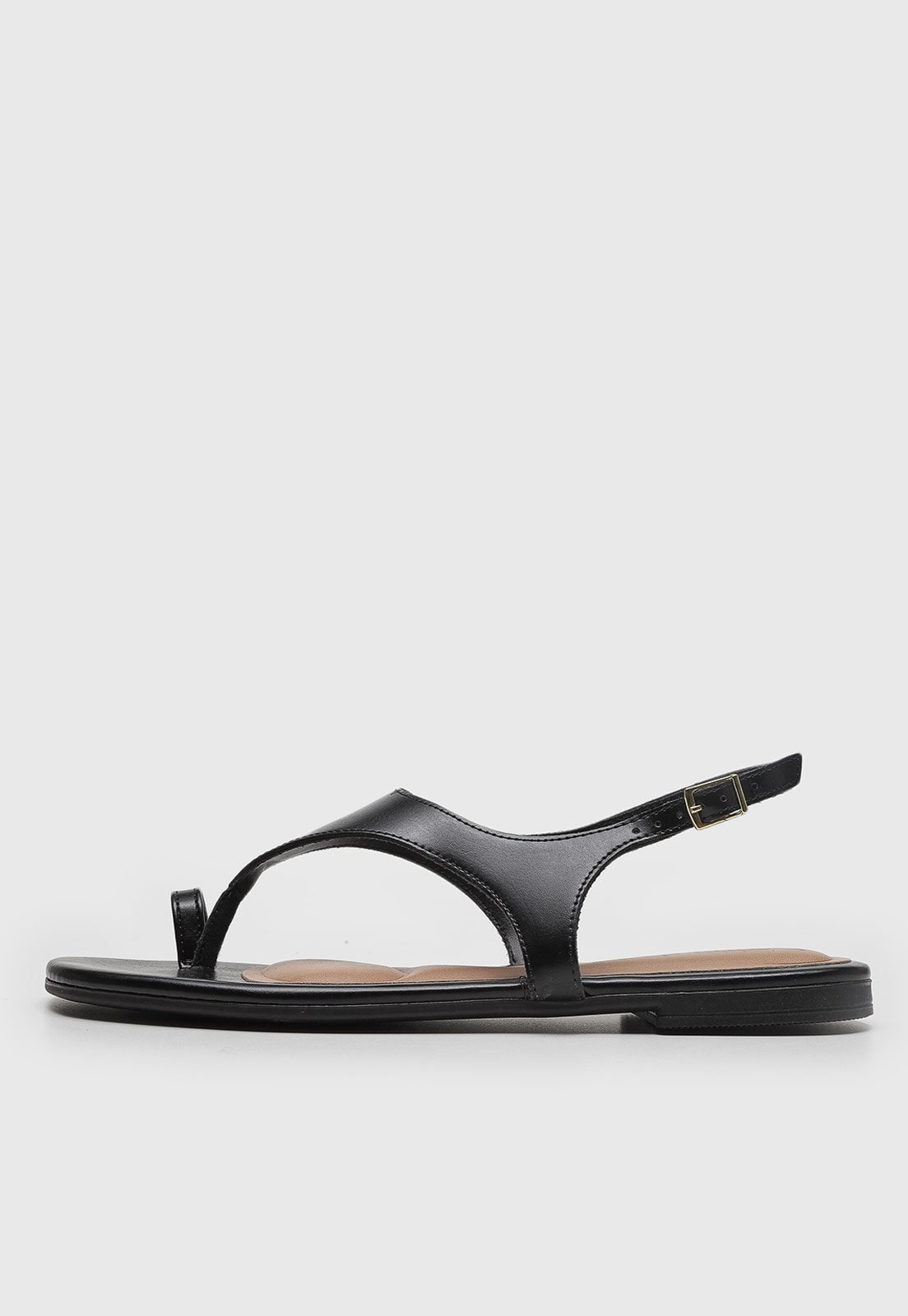 Imagem principal Rasteira Feminina Beira Rio Fechada Preta BEIRA RIO preto