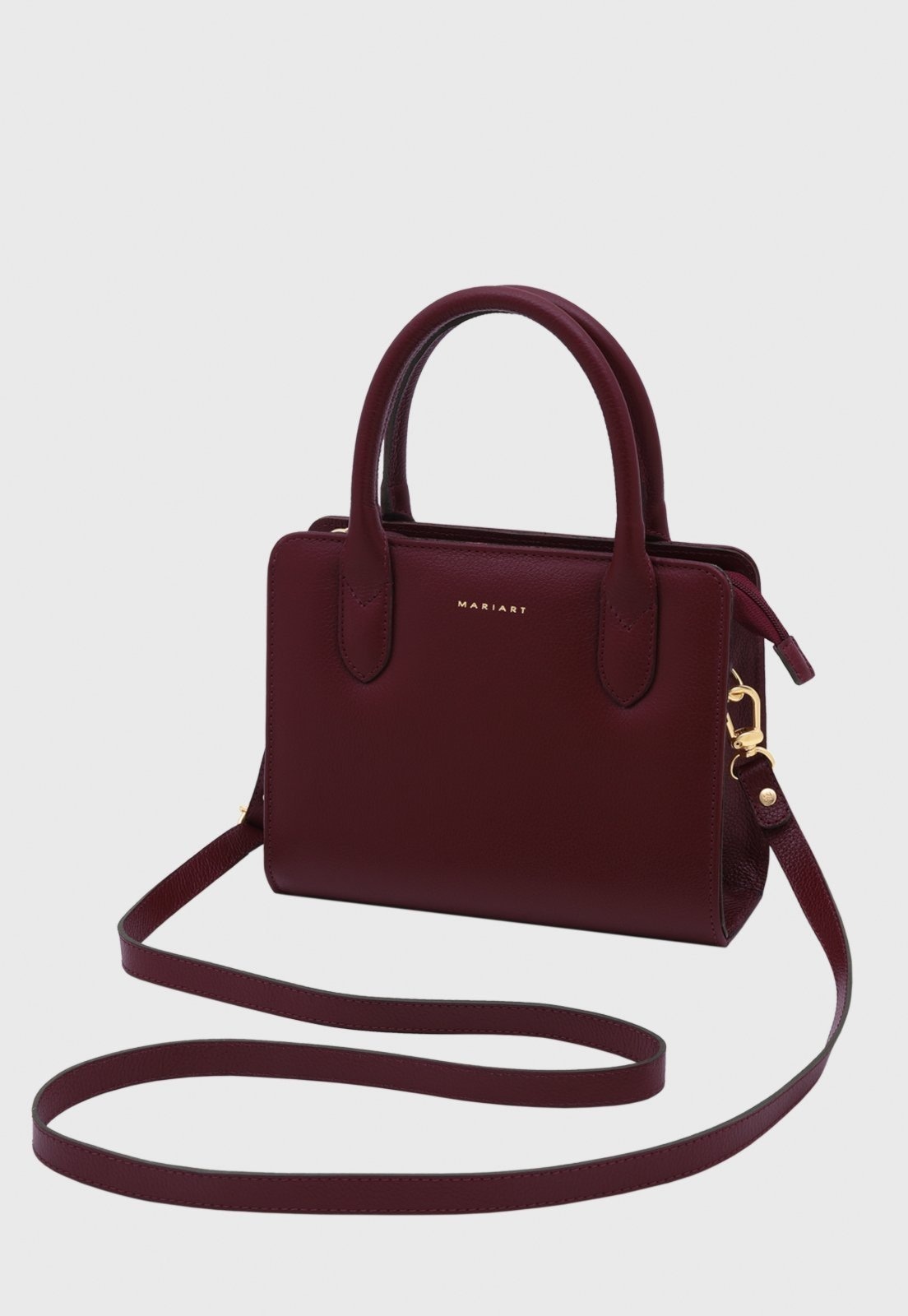 Imagem principal Bolsa Transversal de Couro Mariart Mangaba Rubi Mariart vinho