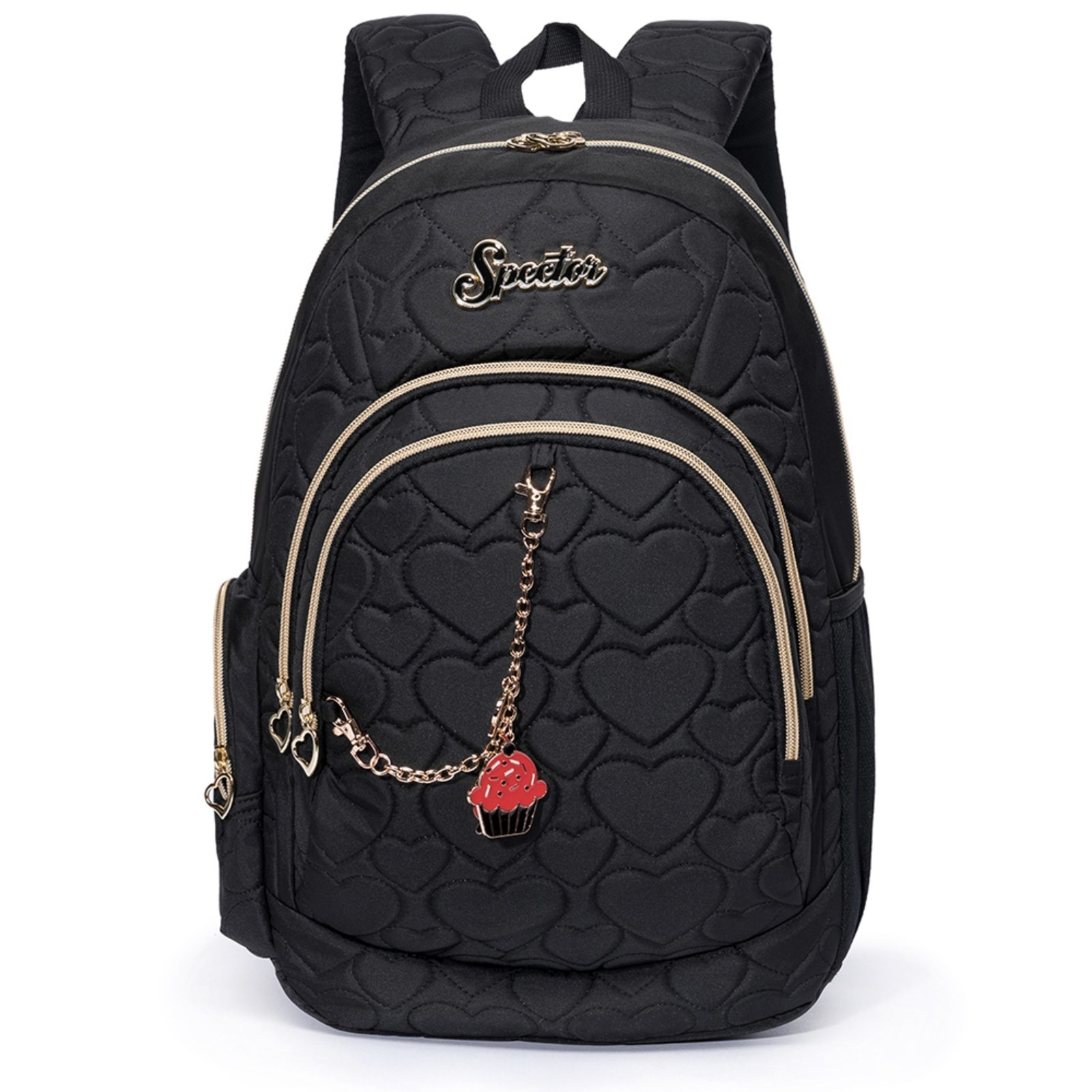 Imagem principal Infantil - Mochila Feminina Spector Casual Reforçada Espaçosa Escolar Spector preto