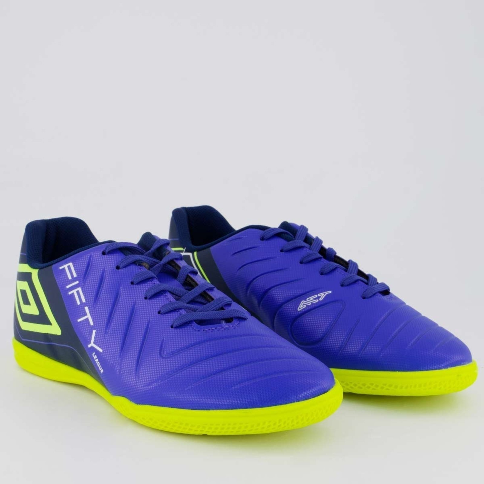 Imagem principal Chuteira Umbro Fifyt VI League Futsal Azul e Verde Umbro azul marinho
