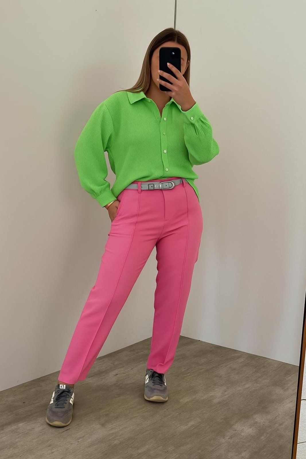 Imagem principal Camisa Vanibele Crepe Limão Vanibele verde