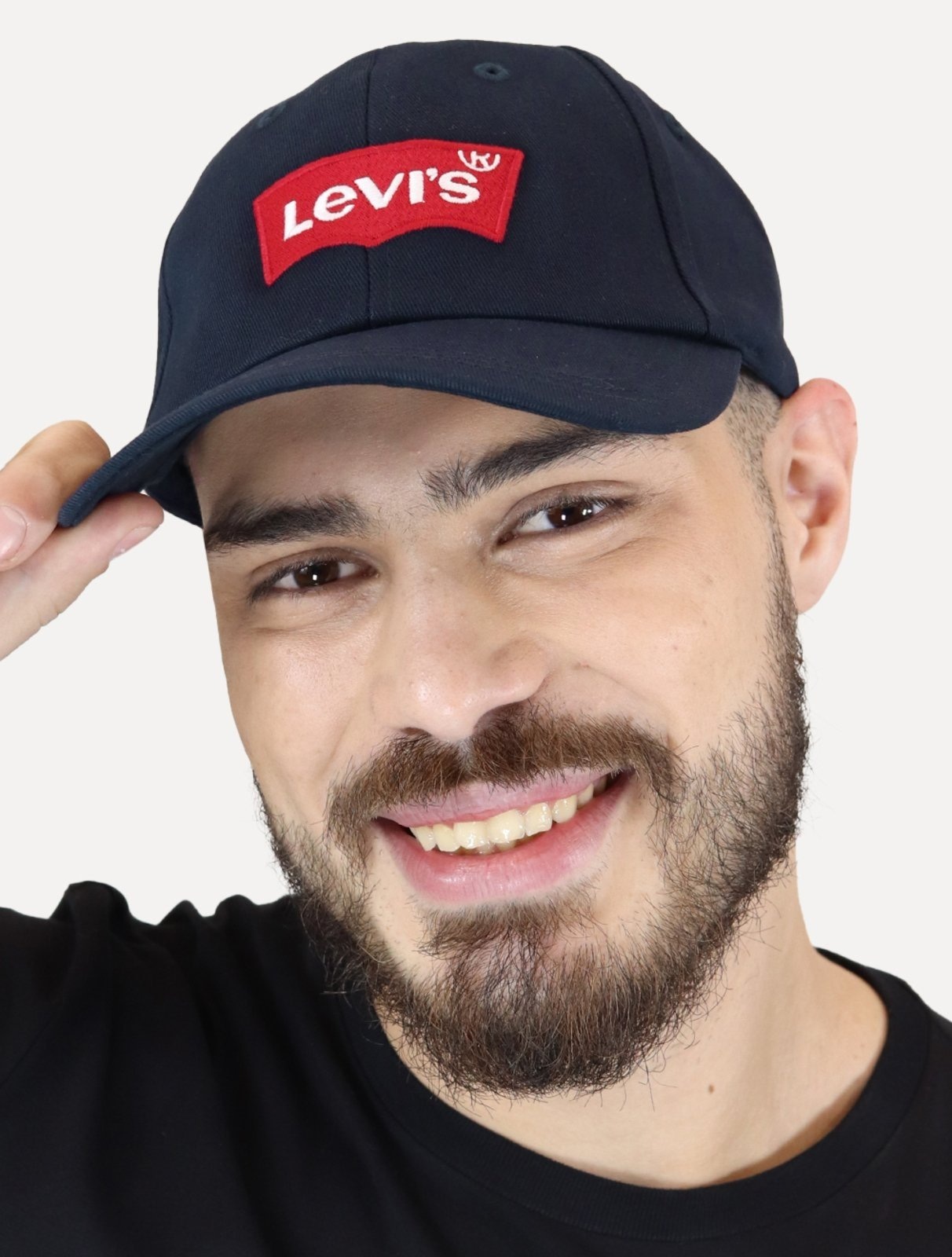 Imagem principal Boné Levis Big Logo Batwing Levis azul marinho