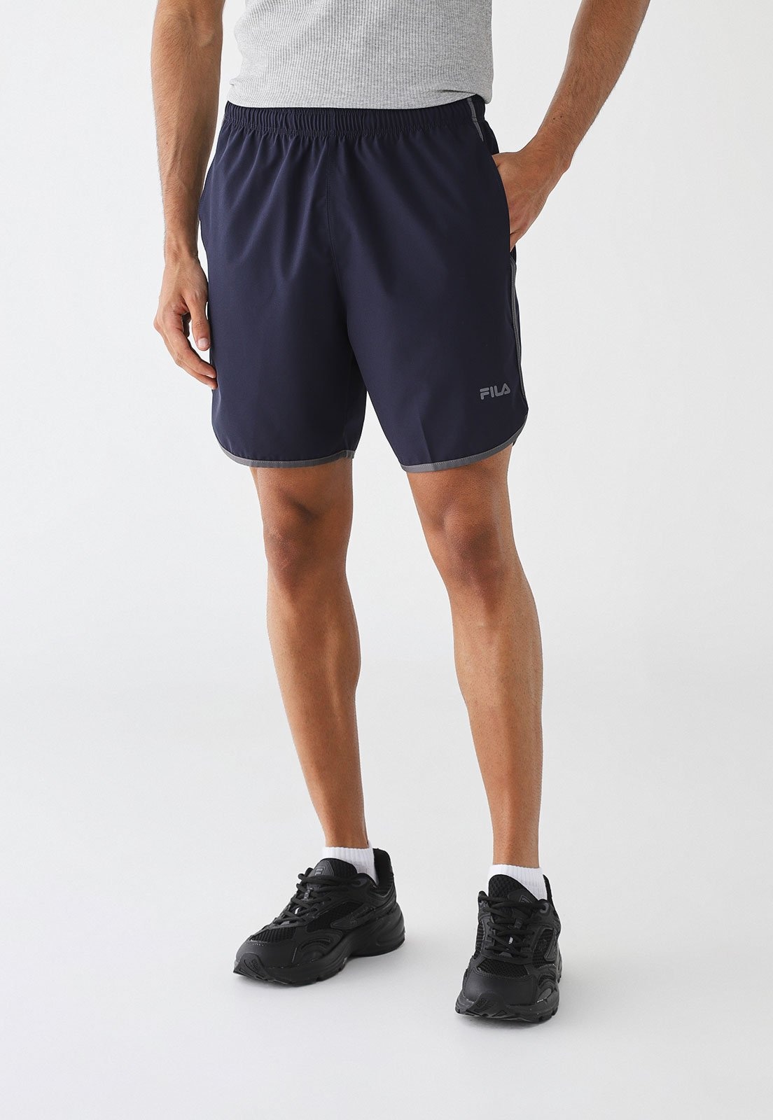 Imagem principal Bermuda Fila Reto Curve Azul-Marinho Fila azul marinho