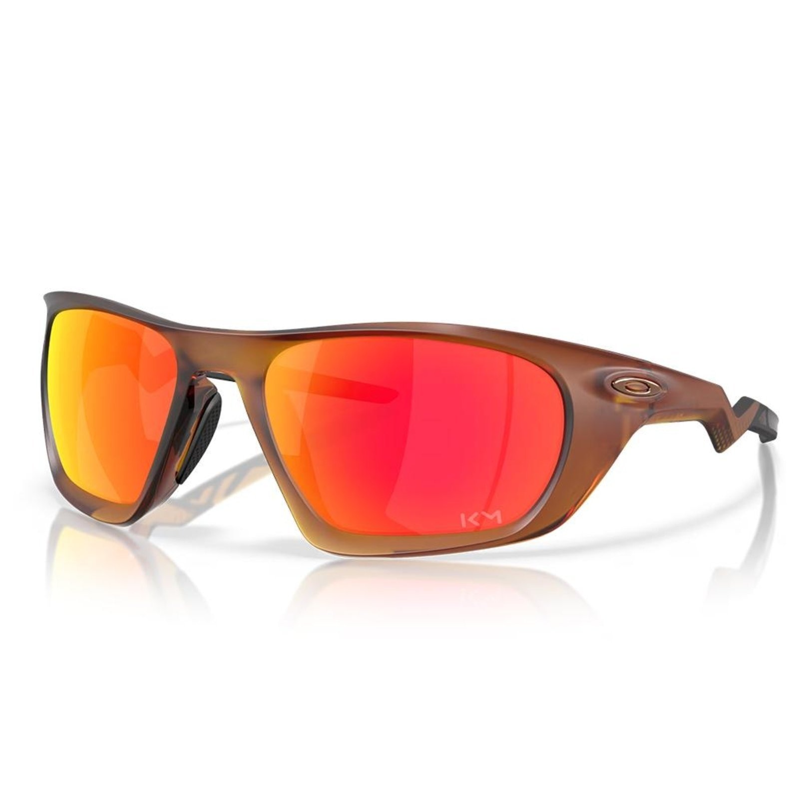 Imagem principal Óculos de Sol Oakley Lateralis Matte Dark Amber Prizm Ruby Oakley vermelho