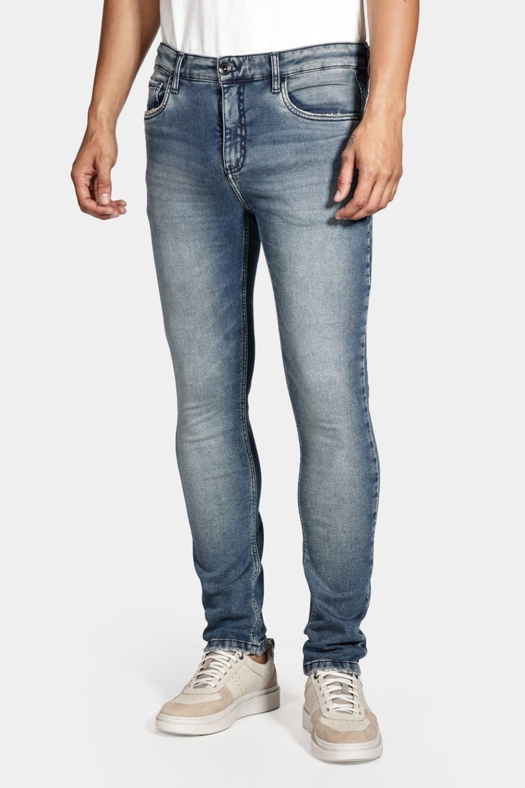 Imagem principal Calça Aramis Jeans Slim Comfort Vintage Azul Escuro Aramis incolor azul