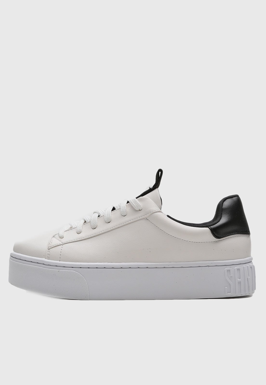 Imagem principal Tênis Flatform Santa Lolla Recortes Santa Lolla branco