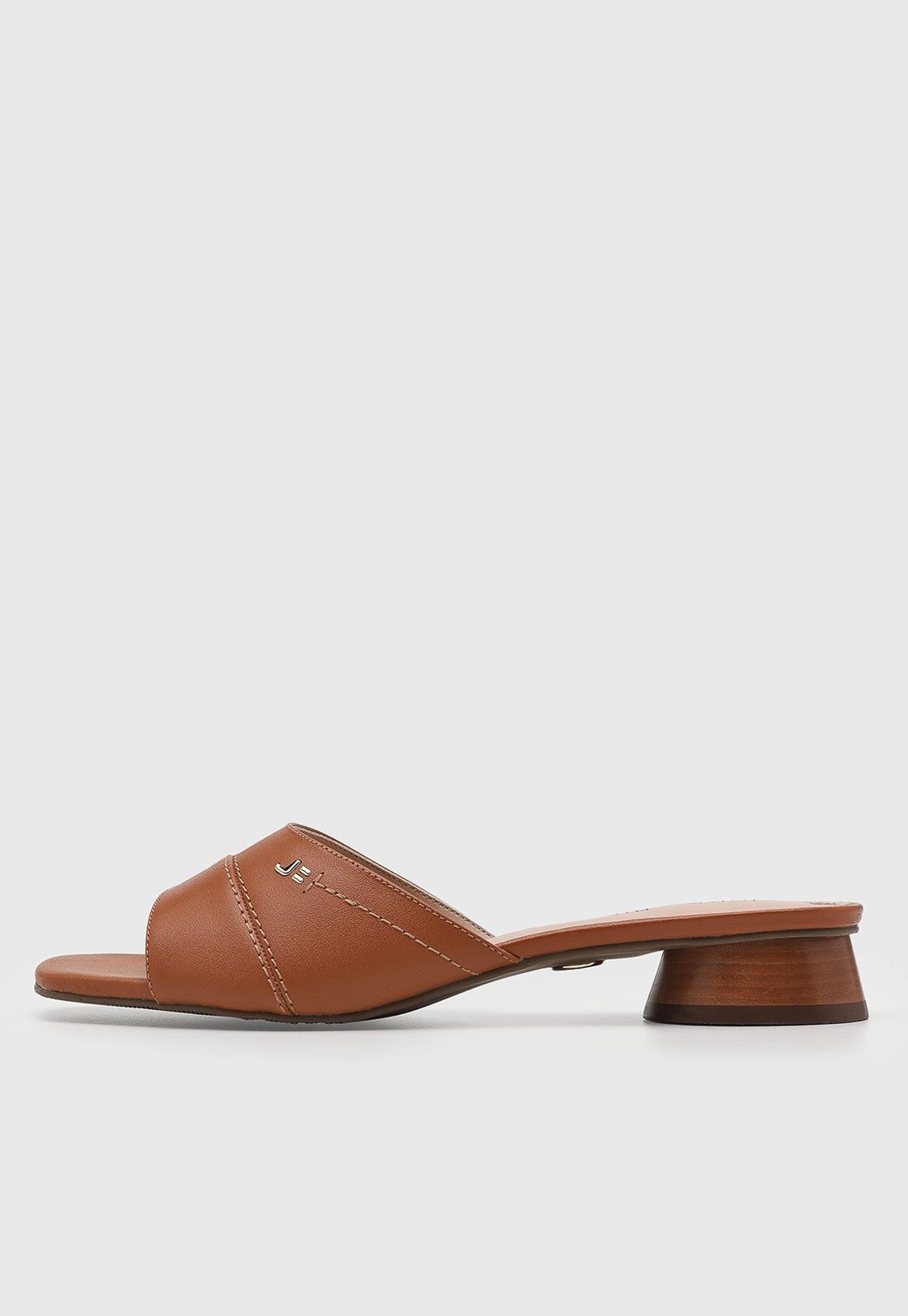 Imagem principal Tamanco Feminino Jorge Bischoff Salto Baixo Jorge Bischoff caramelo