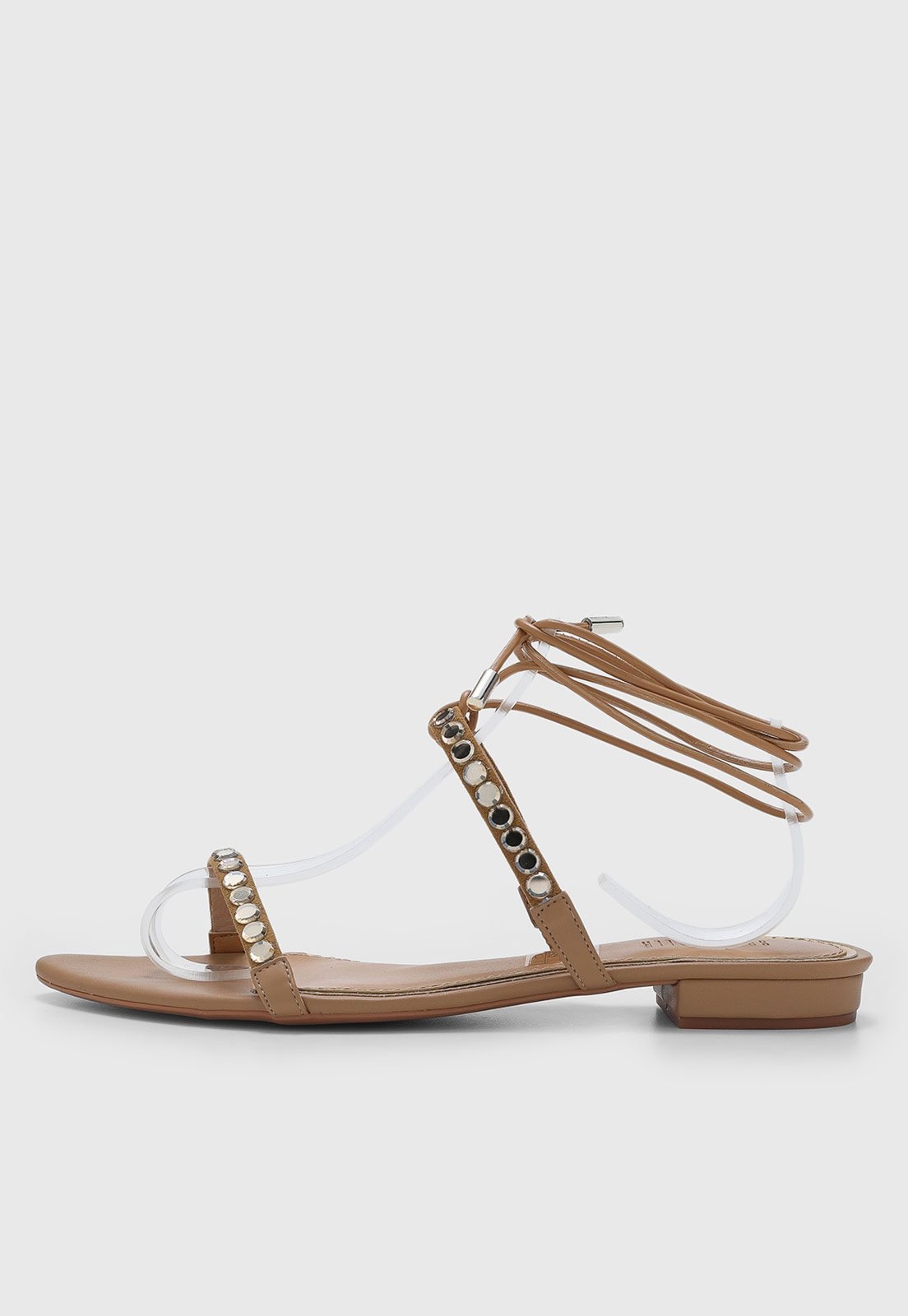 Imagem principal Rasteira Feminina Santa Lolla Fechada Pedrarias Santa Lolla caramelo