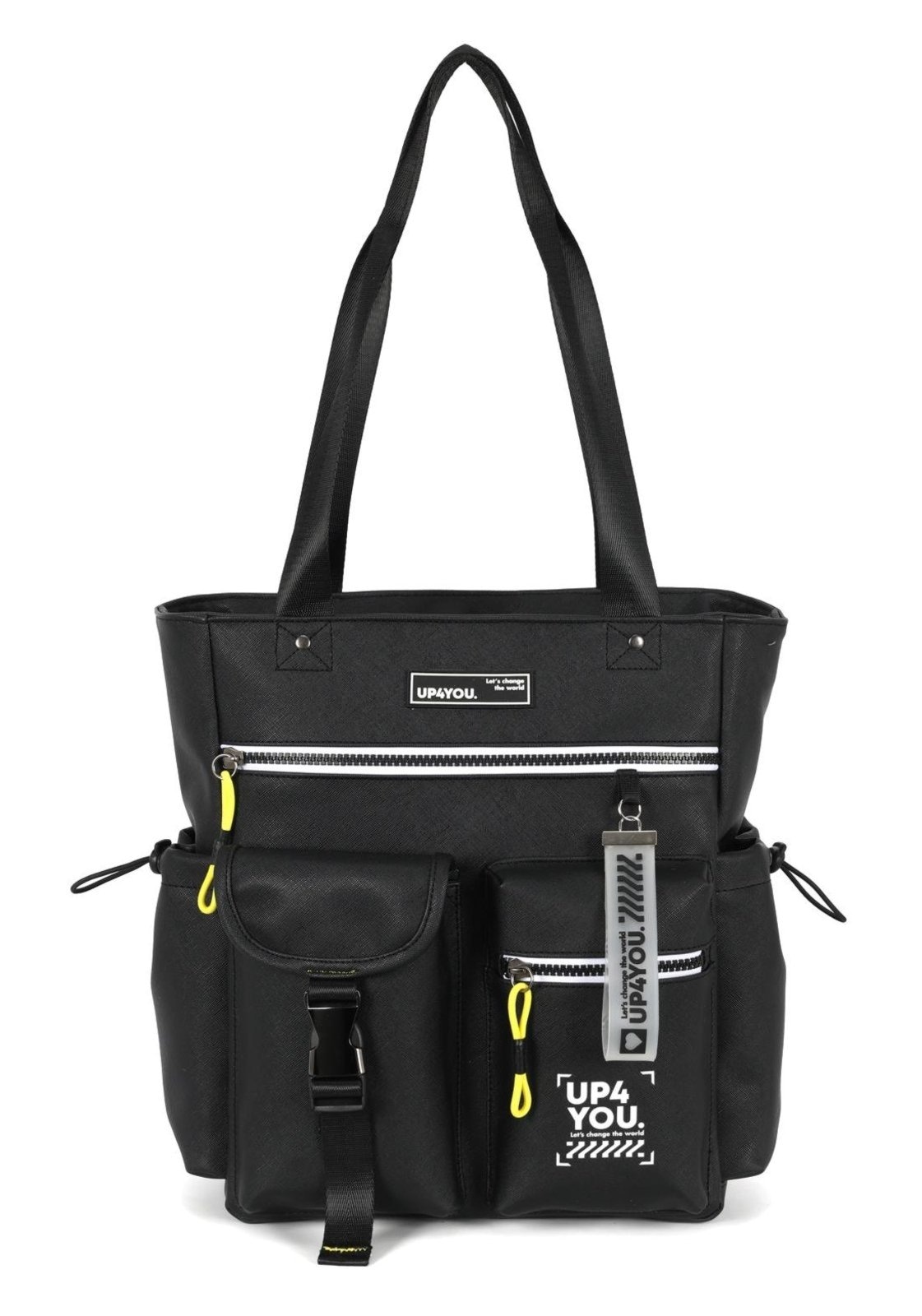 Imagem principal Infantil - Bolsa Shopper Pequena Náilon Smile Up4you Up4you preto