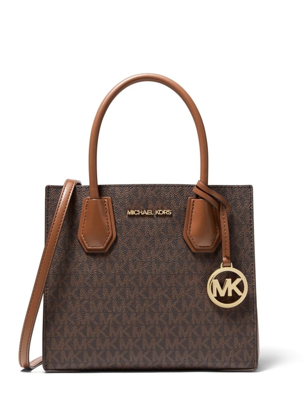 Imagem principal Bolsa Transversal Mercer Logo Pequena 35S1gm9m2b200 Michael Kors marrom