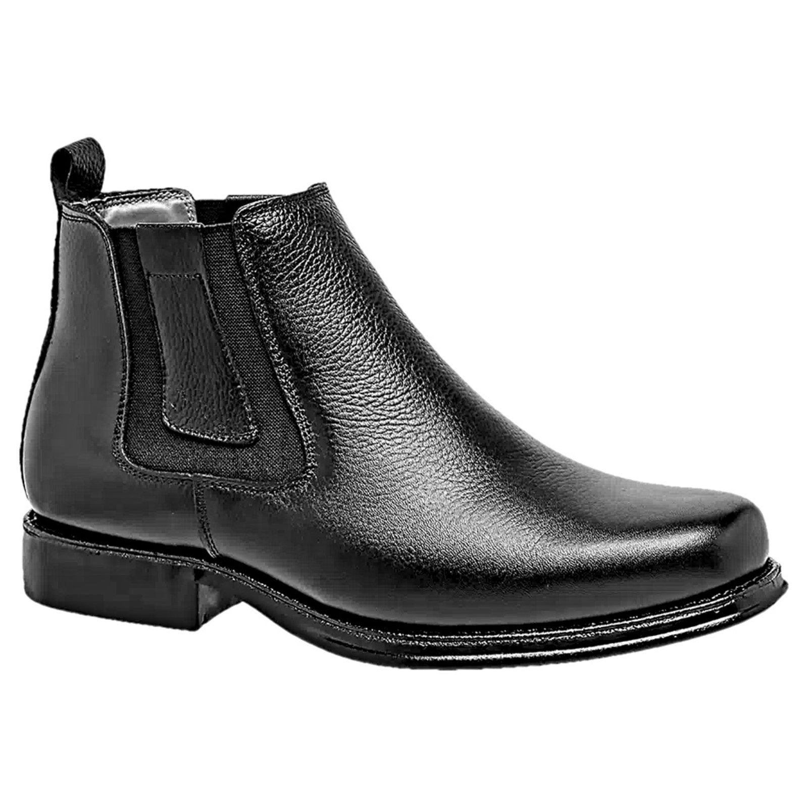 Imagem principal Botina Malbork Gel Conforto Em Couro 453P Malbork preto