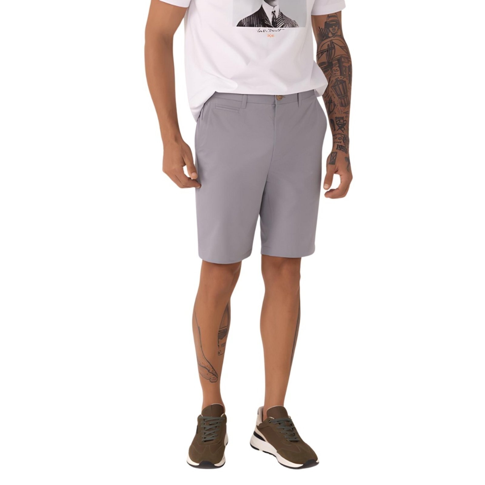 Imagem principal Bermuda Masculina Hangar Tecido Plano Hangar 33 bege