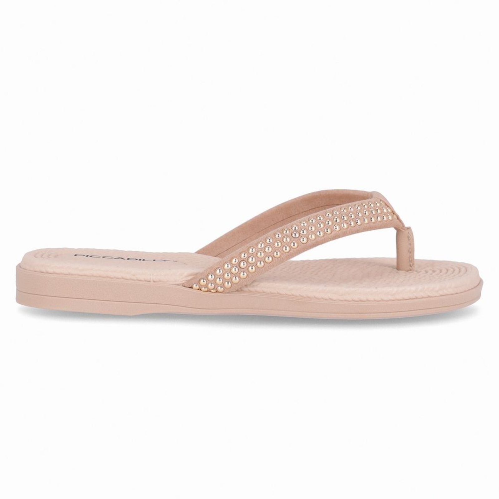 Imagem principal Rasteirinha Adla Areia com Brule Piccadilly bege