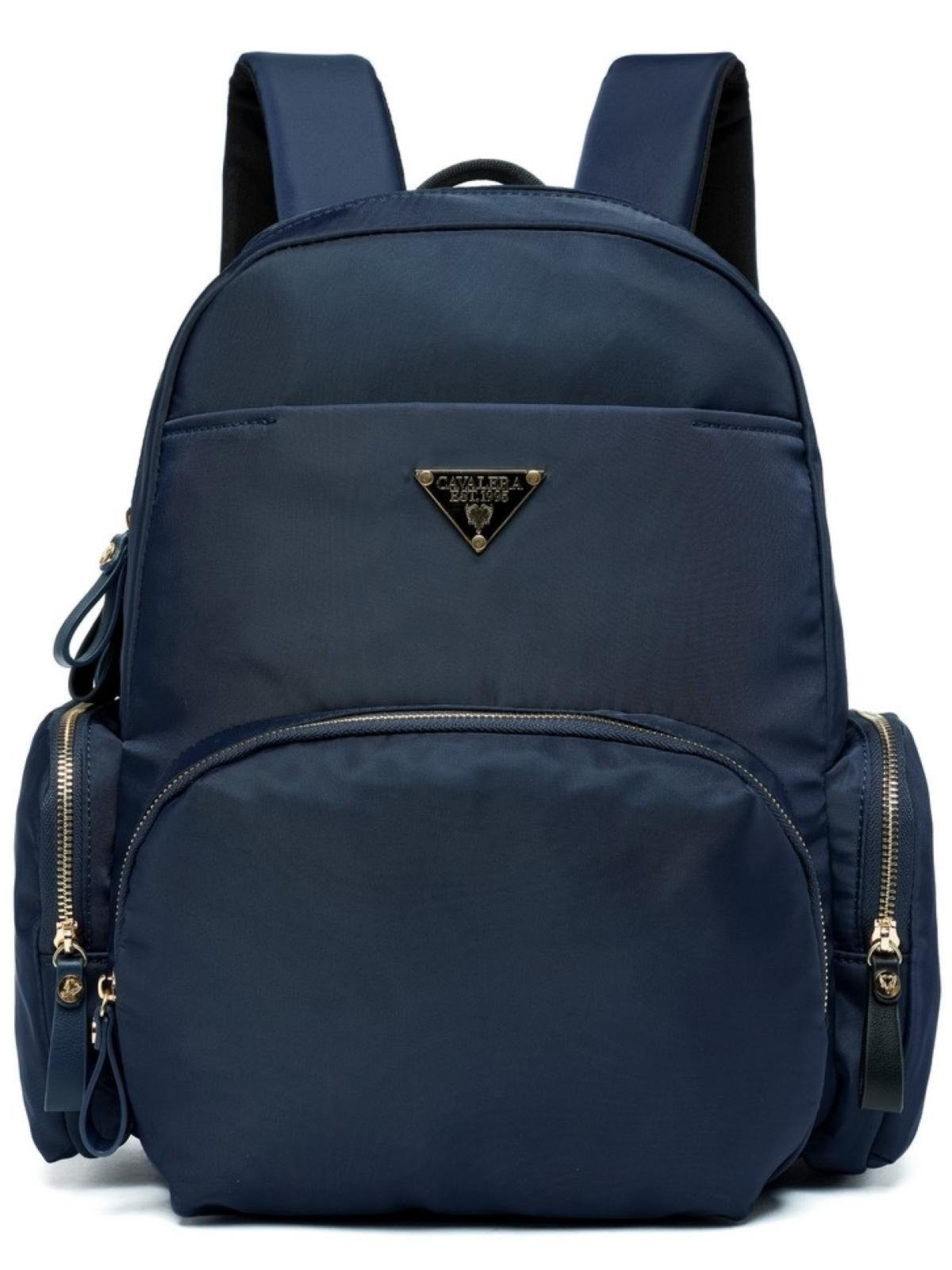 Imagem principal Mochila De Costas Reforçada Moderna Casual Faculdade Trabalho Cavalera azul