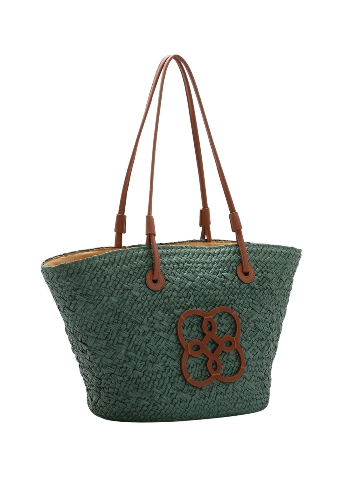 Imagem principal Bolsa Feminina Palha Ombro 3184577 Chenson verde