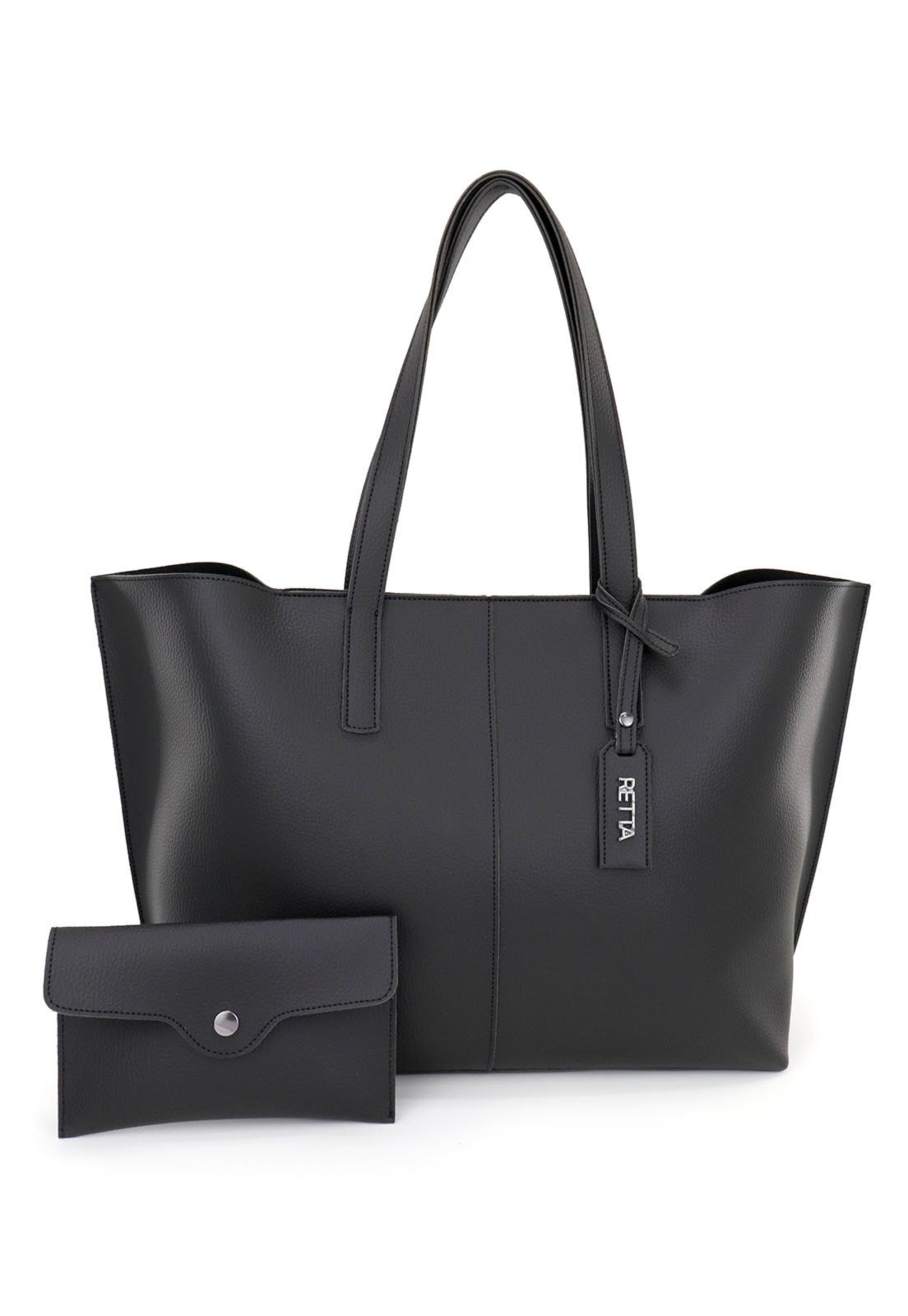 Imagem principal Bolsa Saco Grande Yasmin Retta Oficial Preta Retta Oficial preto