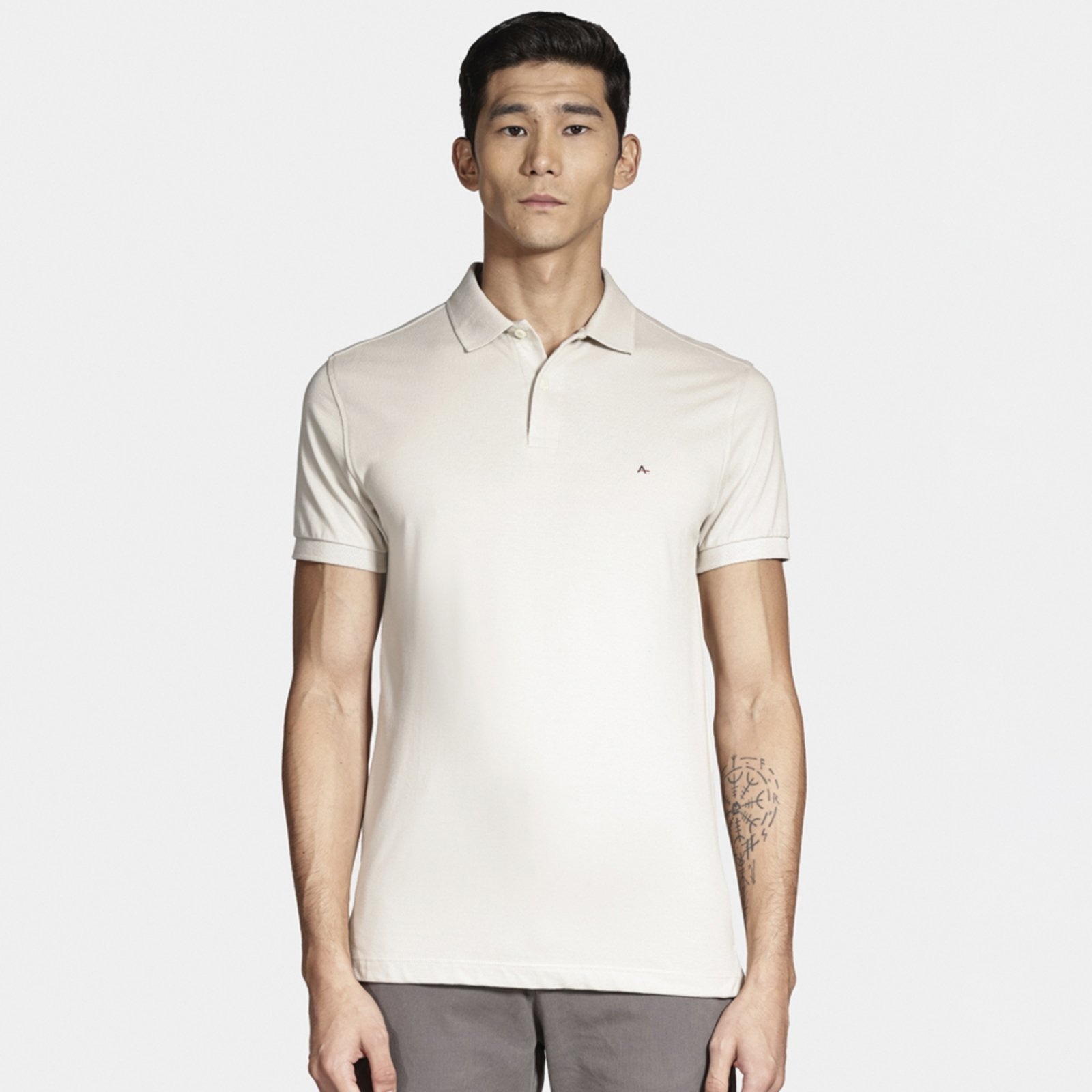 Imagem principal Camisa Polo Aramis Basic Piquet Ou25 Areia Masculino Aramis bege