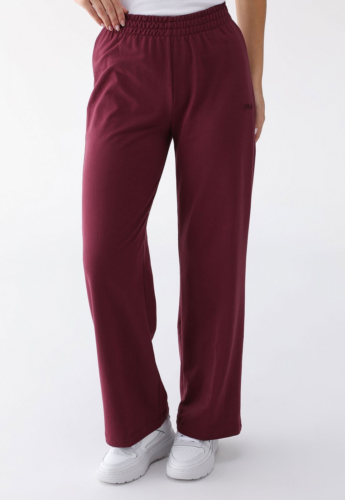 Imagem principal Calça de Moletom Fila Reta Classic Light Basic Fila bordô