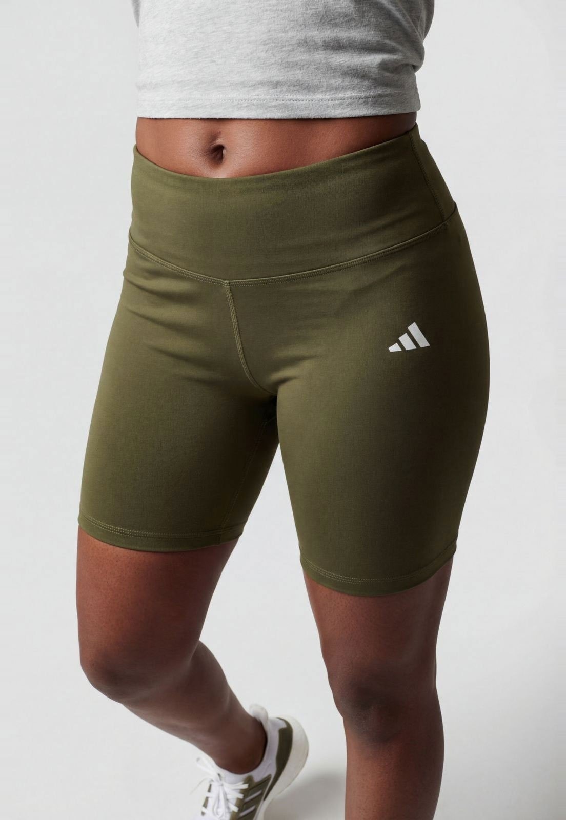 Imagem principal Shorts Feminino adidas Performance Cintura Alta adidas performance verde