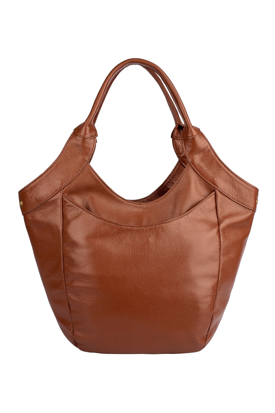 Imagem principal Bolsa Andrea Vinci Saco Grande De Couro Liso Cíntia - Whisky Andrea Vinci vermelho