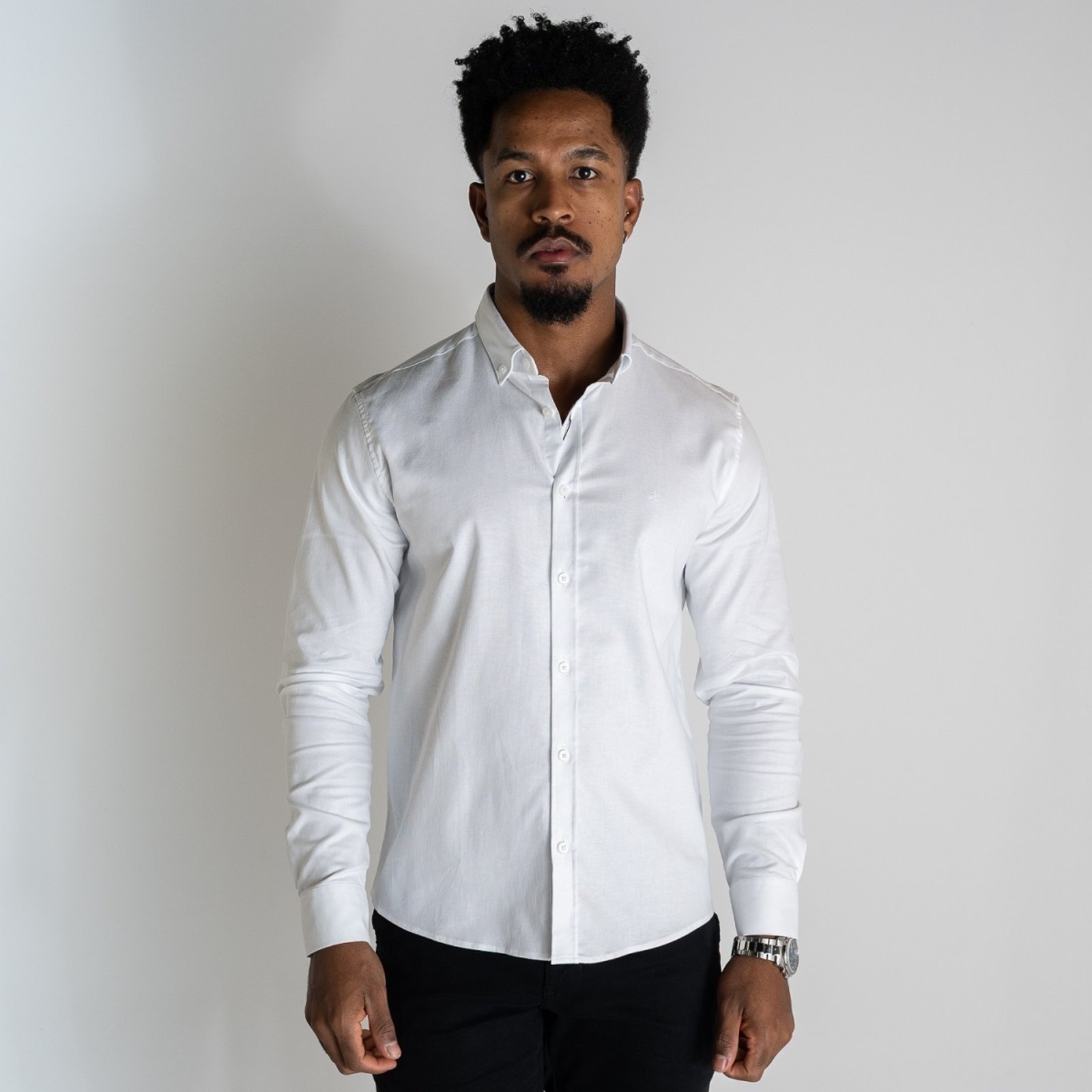 Imagem principal Camisa Calvin Klein Regular Fit Branca Calvin Klein branco