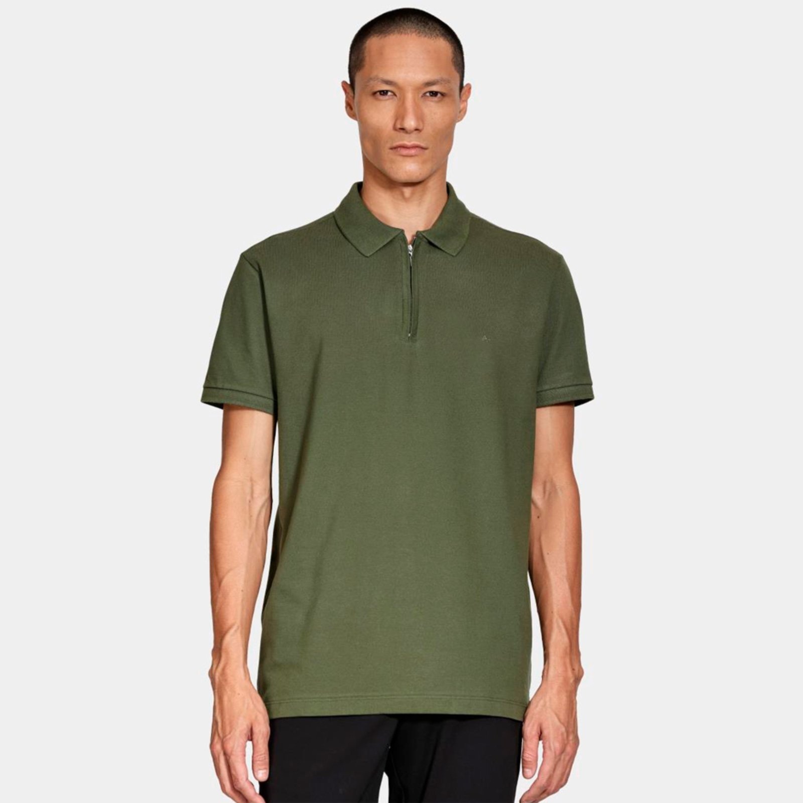 Imagem principal Camisa Polo Aramis Piquet Zip Ve26 Masculino Aramis verde