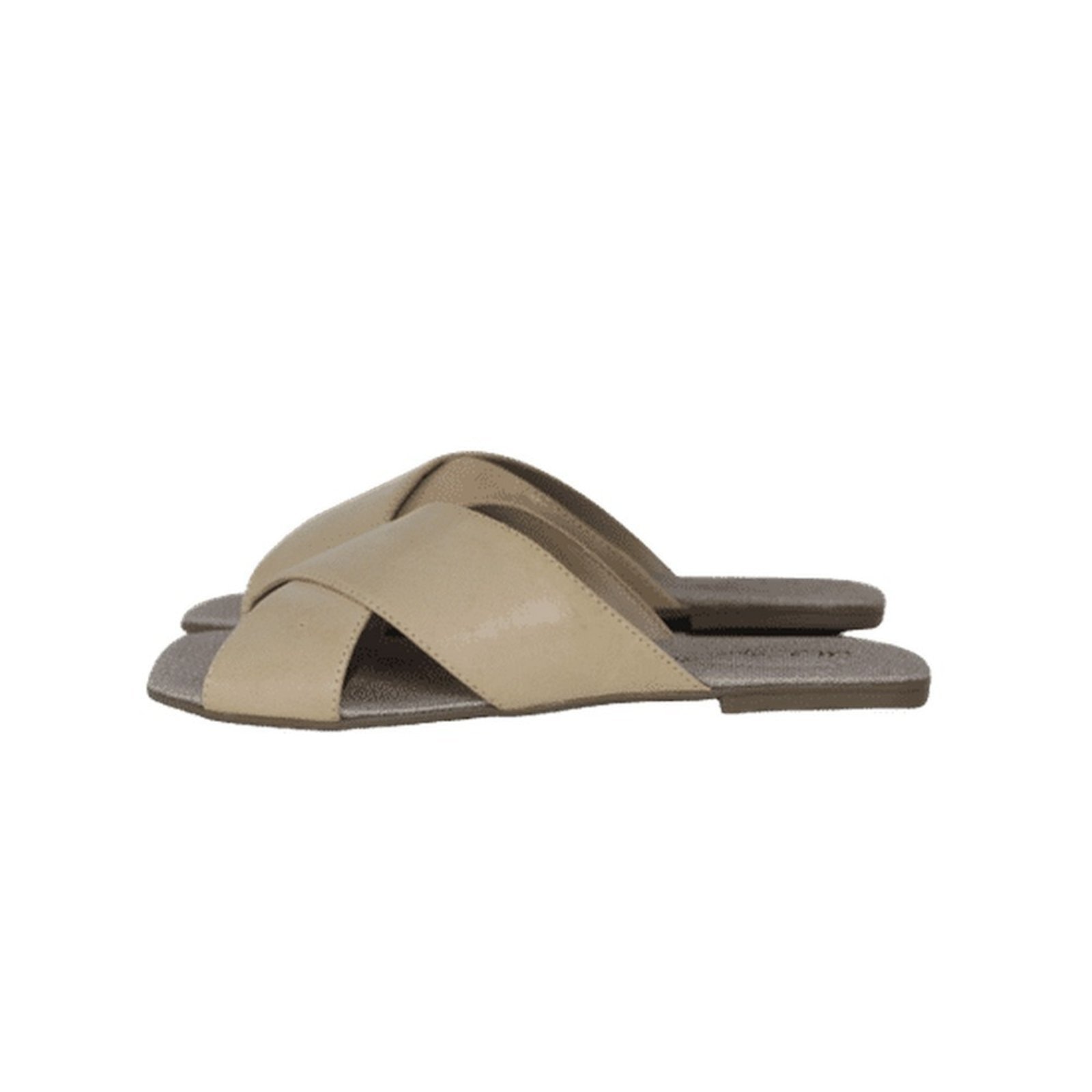 Imagem principal Chinelo Rasteirinha Tiras em Couro Nude Spinelli off-white nude