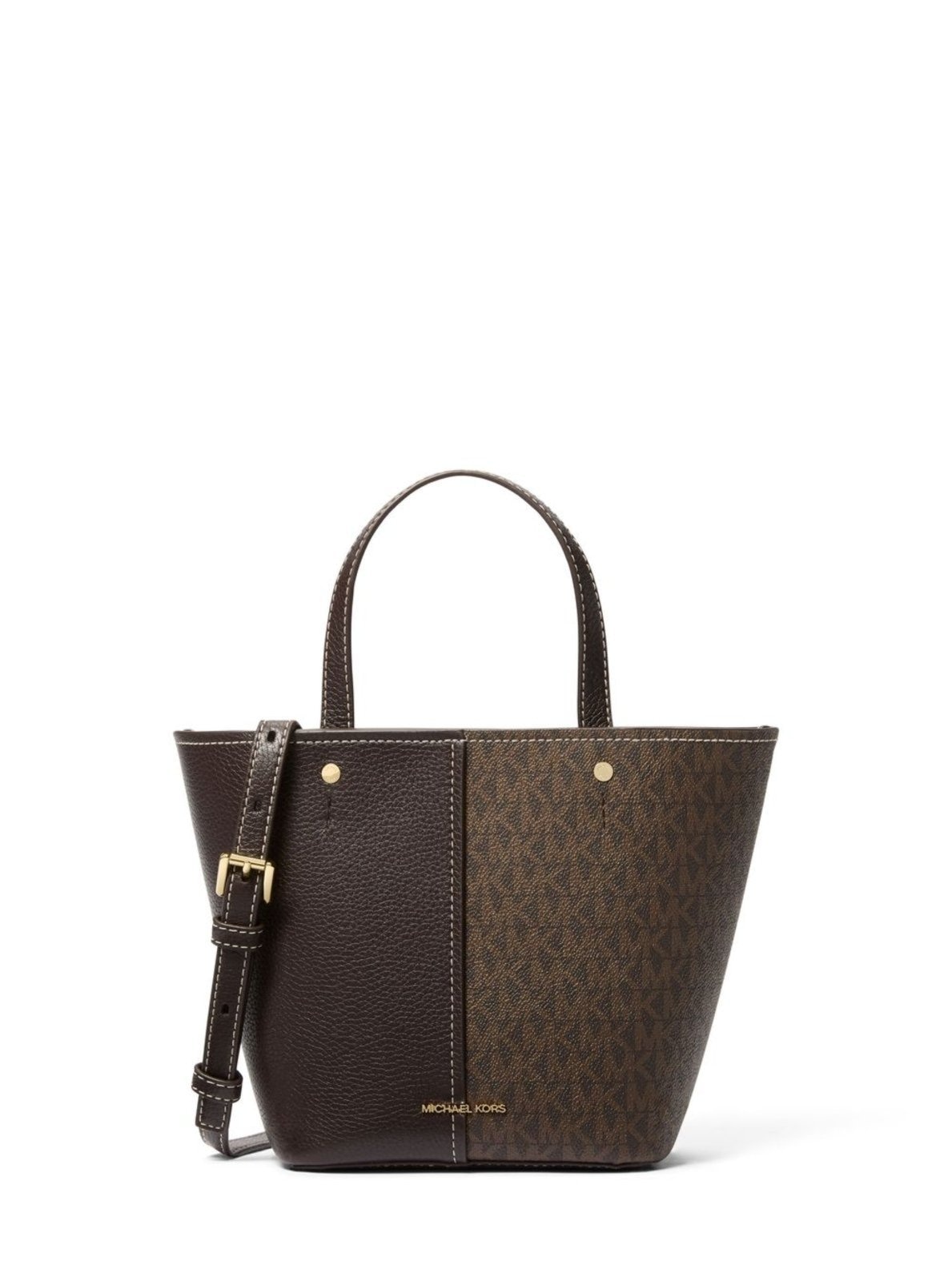 Imagem principal Bolsa Tiracolo Flora Logo Média 32T5gffc1b200 Michael Kors marrom