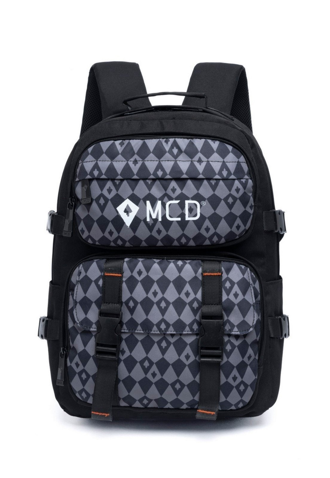 Imagem principal Mochila Masculina Notebook Reforçada MCD Original Moderna MCD preto