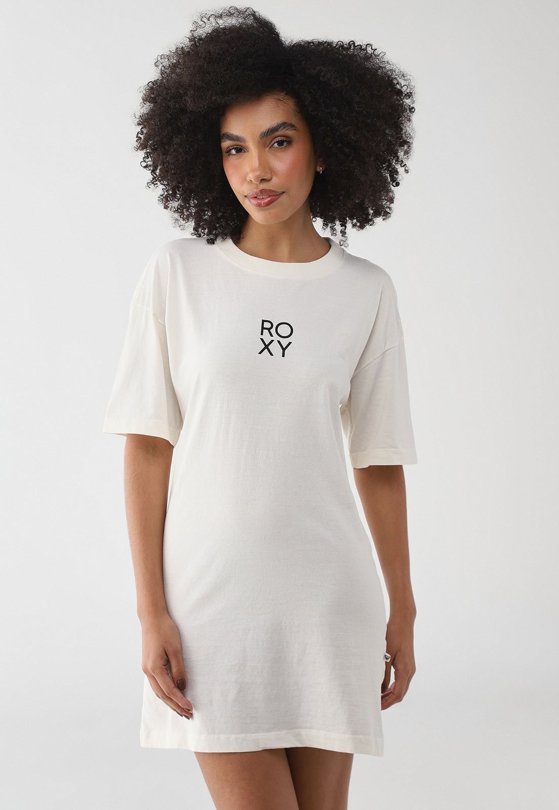 Imagem principal Vestido Feminino Roxy Lazy Day Off-White Roxy off-white white