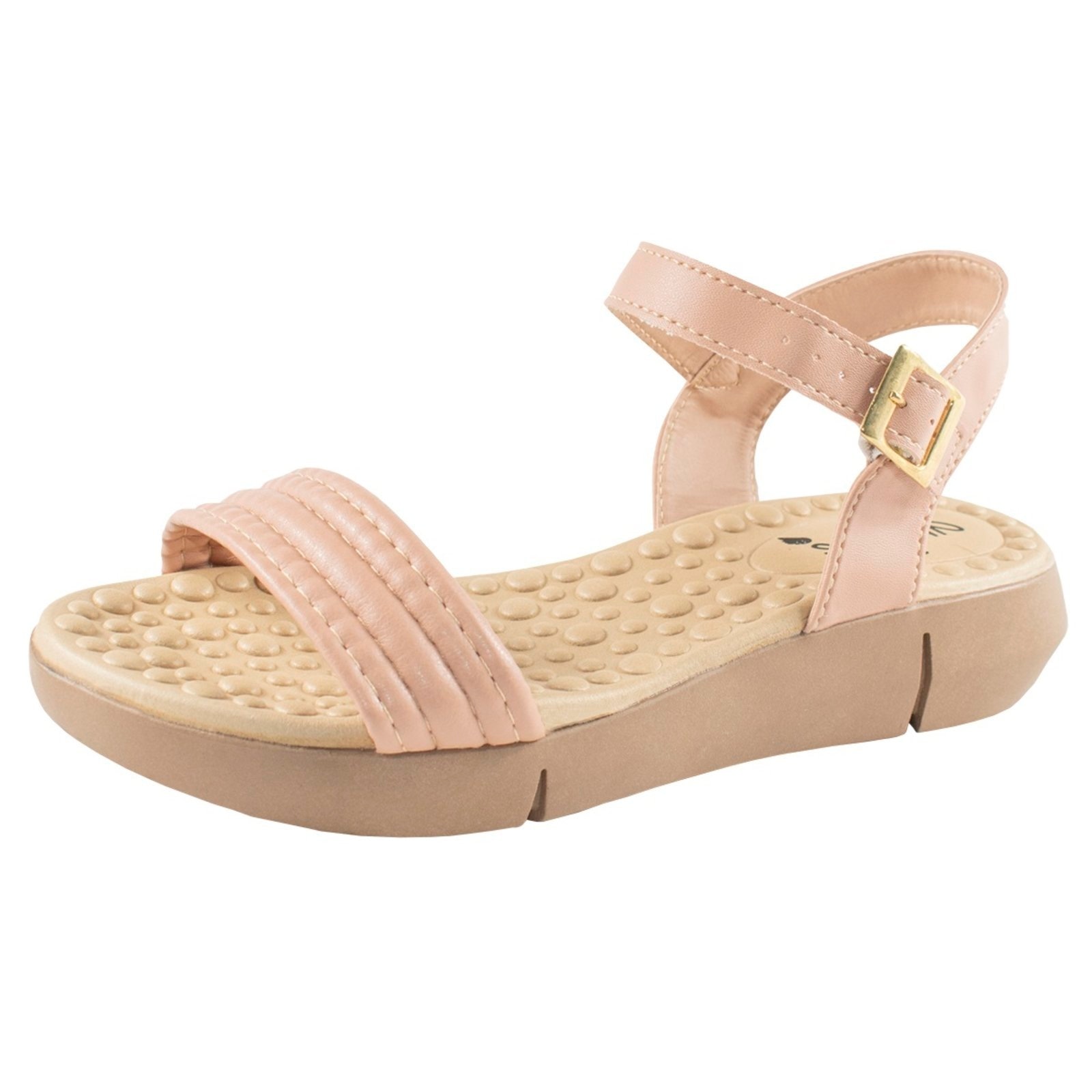 Imagem principal Sandália Feminina Sapato Ortopedico Feminino Esporão Confort Angipé rosa