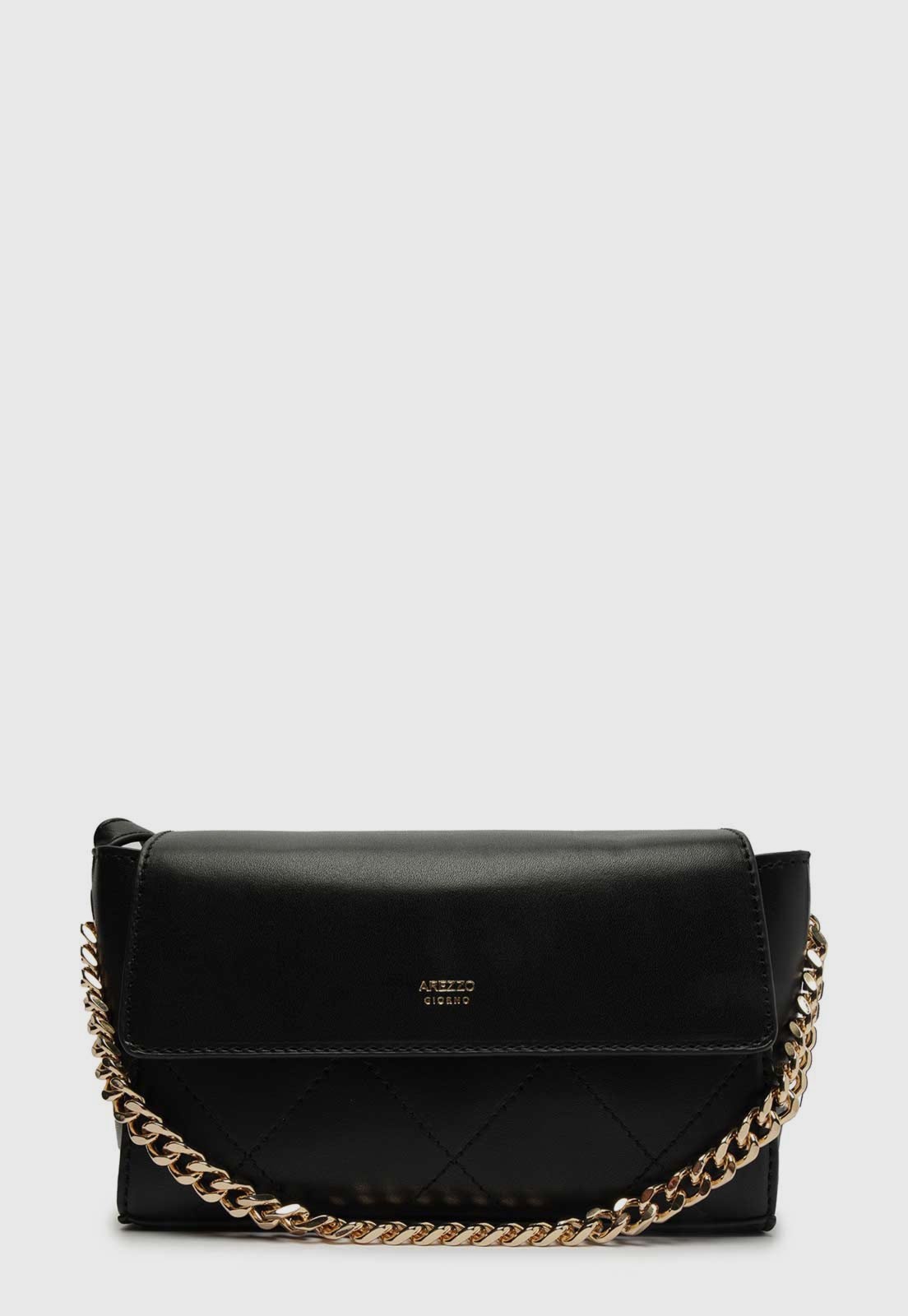 Imagem principal Bolsa Tiracolo Arezzo Alça Dupla Preta Arezzo preto