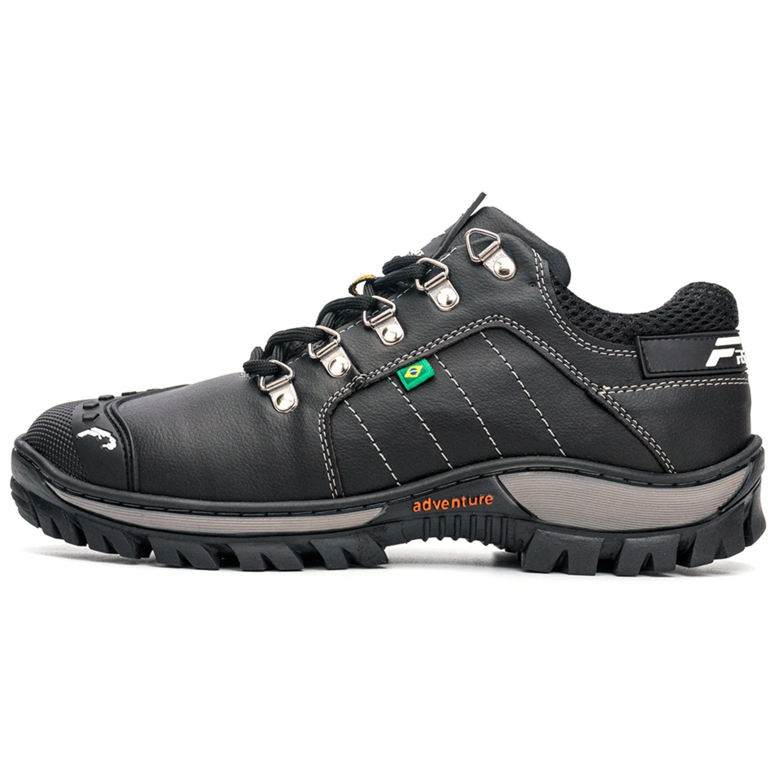 Imagem principal Botina Segurança Masculina Lavini Bota Com Proteção No Bico Borracha Lavini Shoes preto