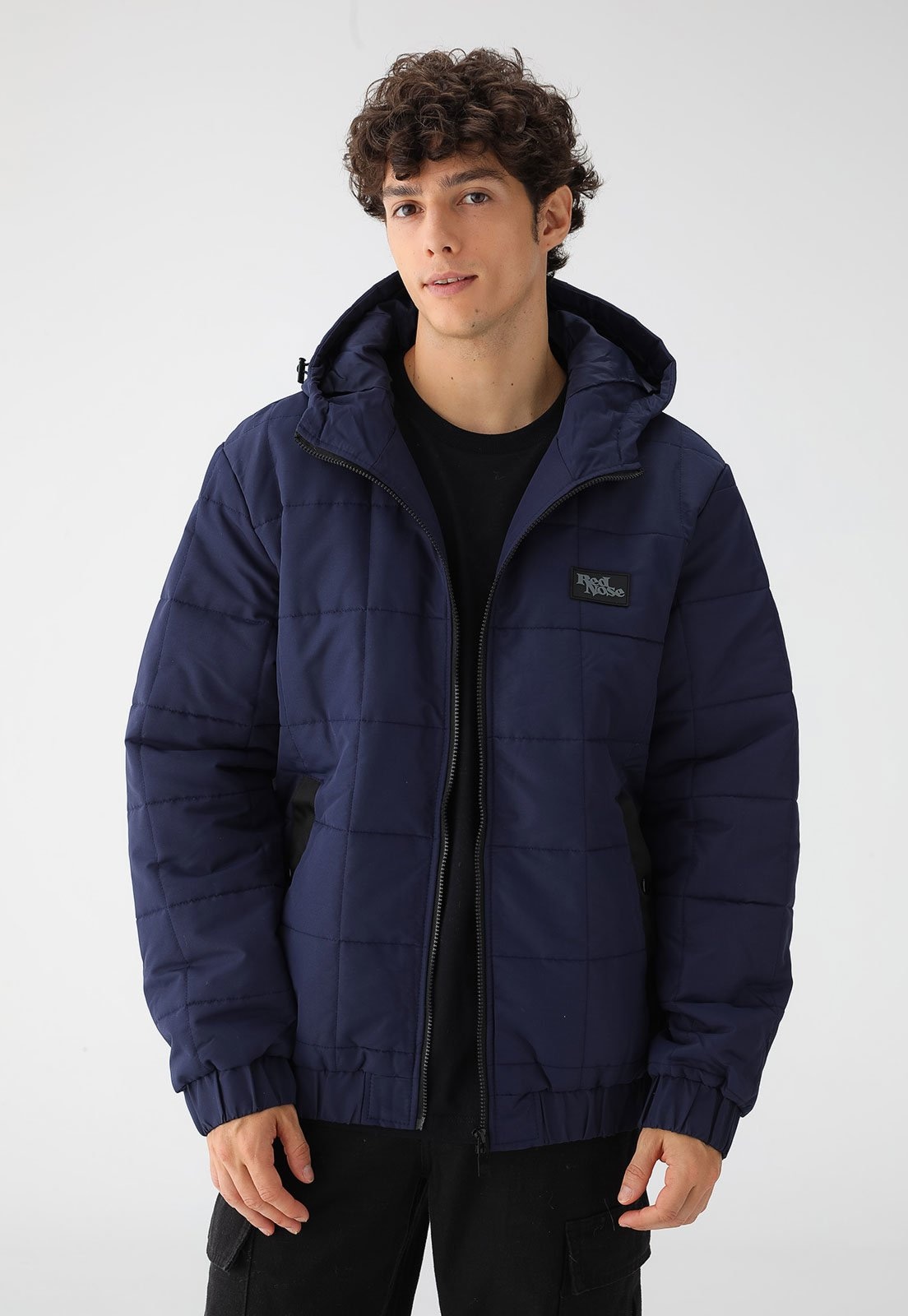 Imagem principal Jaqueta Red Nose com Capuz Azul-Marinho Red Nose azul marinho red