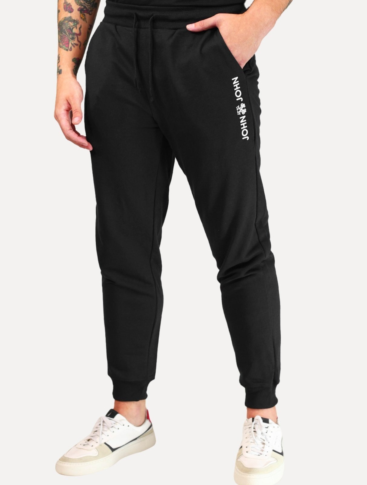 Imagem principal Calça John John Moletom Masculina New Basic Black Preta John John preto black